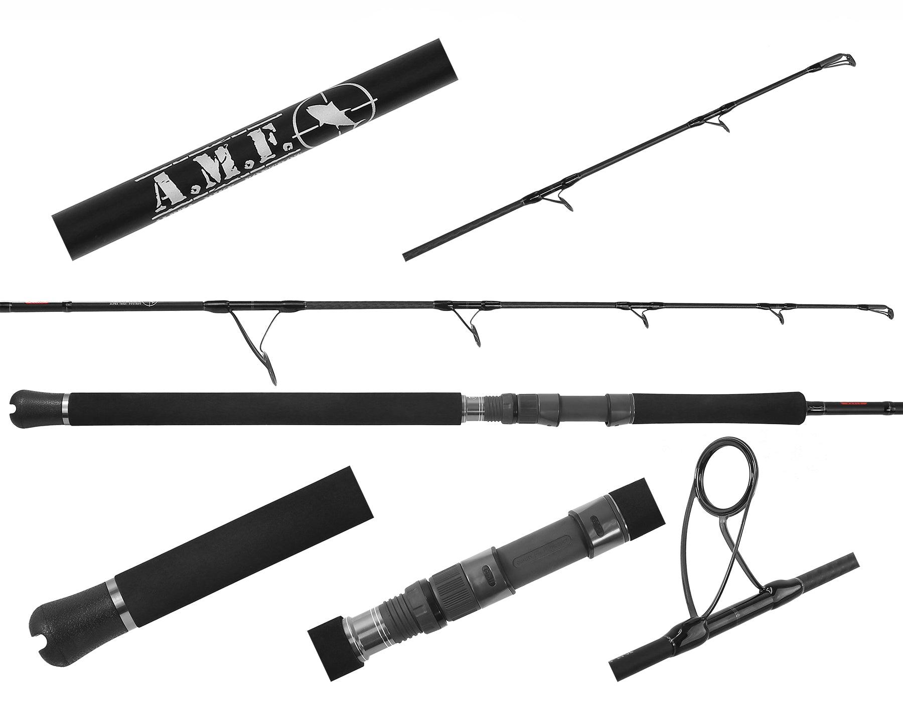 Jigging World AMF Jigging Rods - High Performance Saltwater Fishing Rods for Offshore & Deep Sea Angling | Perfect for Tuna, Grouper & Bottom Fishing Adventures