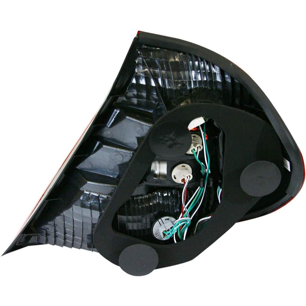 2002-2004 Toyota Camry Replacement Rear Tail Lights Pair - Driver & Passenger Side (TO2800143 TO2801143) | Perfect Fit for 81560-AA050 81550-AA050 | Enhance Safety & Style for Night Driving & Car Customization