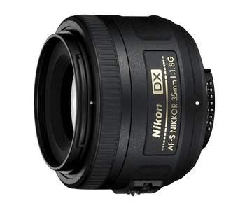 Nikon AF-S DX NIKKOR 35mm f/1.8G Prime Lens for Nikon DSLR Cameras - Perfect for Portrait, Street & Low Light Photography