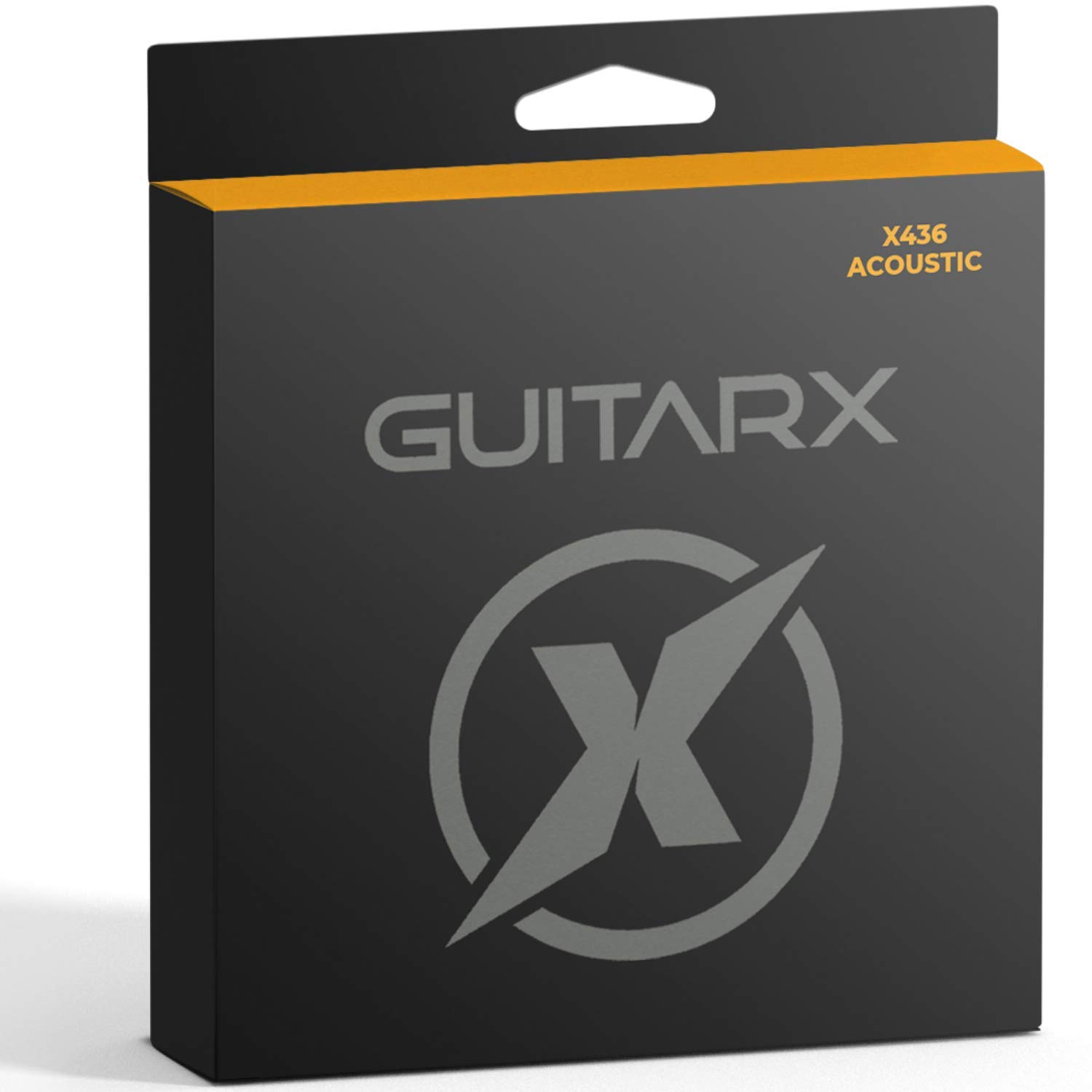 GUITARX X436-SL (.011-.052) Super Light Acoustic Guitar Strings - Phosphor Bronze Coated Hexagonal Steel Core for Bright Tone & Durability (11-52 Gauge, 1 Set) | Perfect for Fingerstyle, Recording & Live Performances