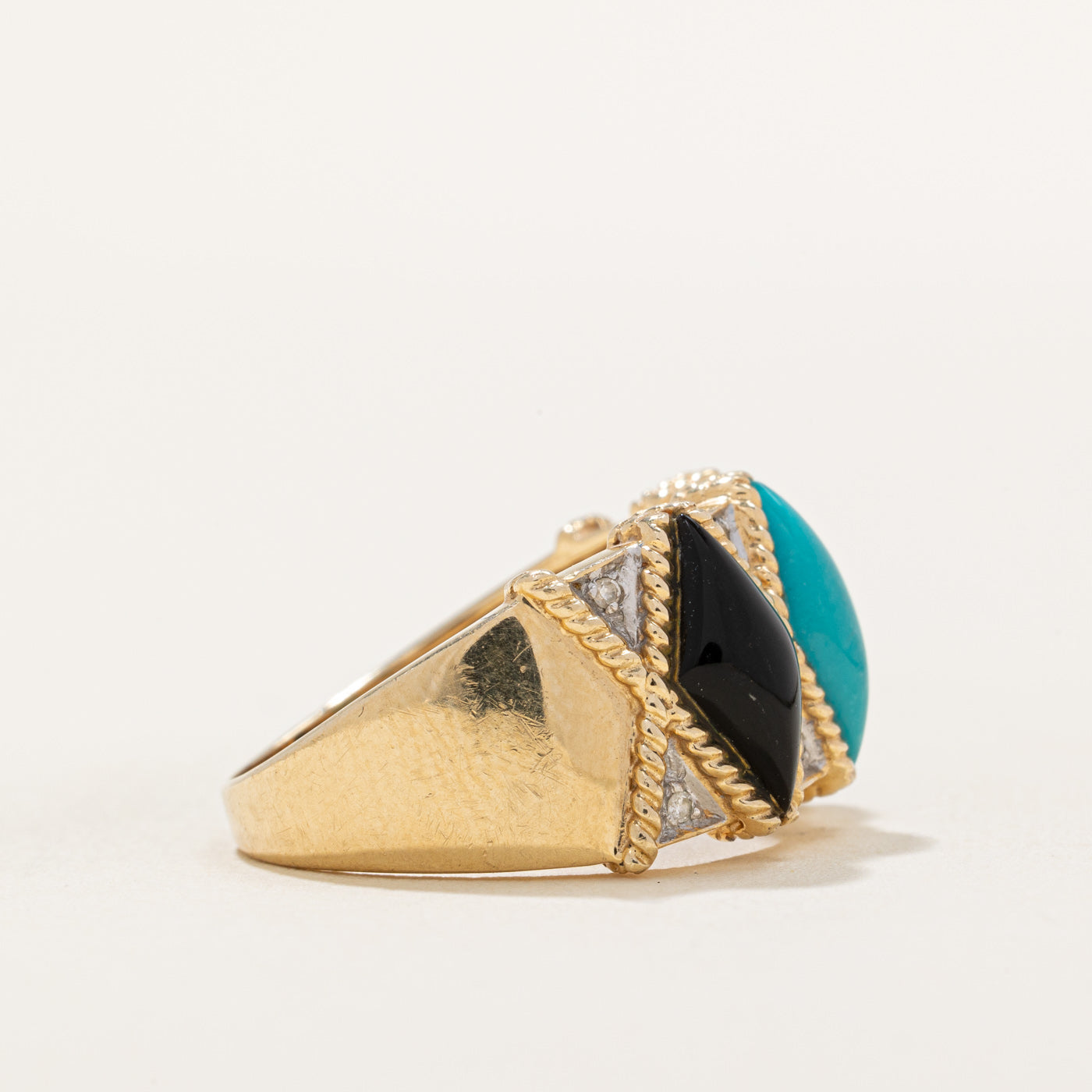 3.81ctw Multi Gemstone Cocktail Ring for Women - Size 6.5 | Elegant Statement Jewelry for Parties, Weddings & Special Occasions