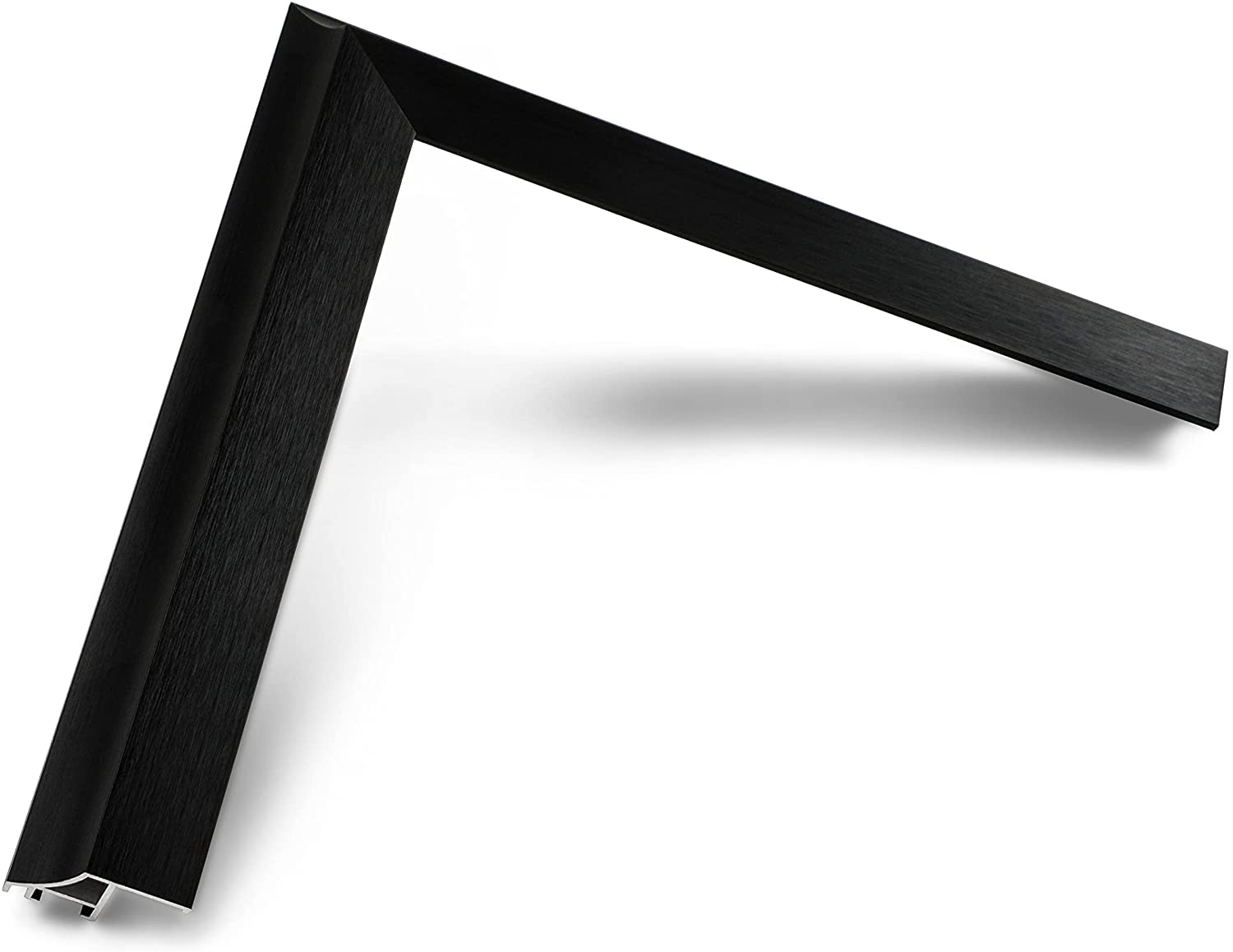 Premium Alloy TV Frame - Anodized Black Bezel for Samsung The Frame TV (85 Inch, 2021-2025 Models) - Elegant Home Theater Decor & Living Room Upgrade