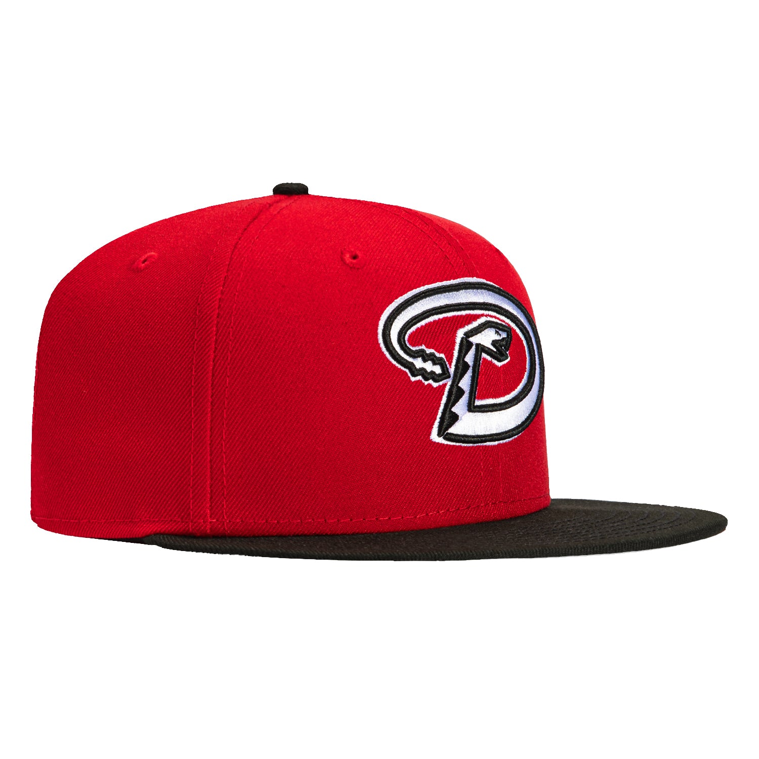 New Era 59Fifty Arizona Diamondbacks MLB Baseball Cap - Red, Black & White Adjustable Snapback Hat for Men & Women - Perfect for Games, Fan Gear & Streetwear Fashion