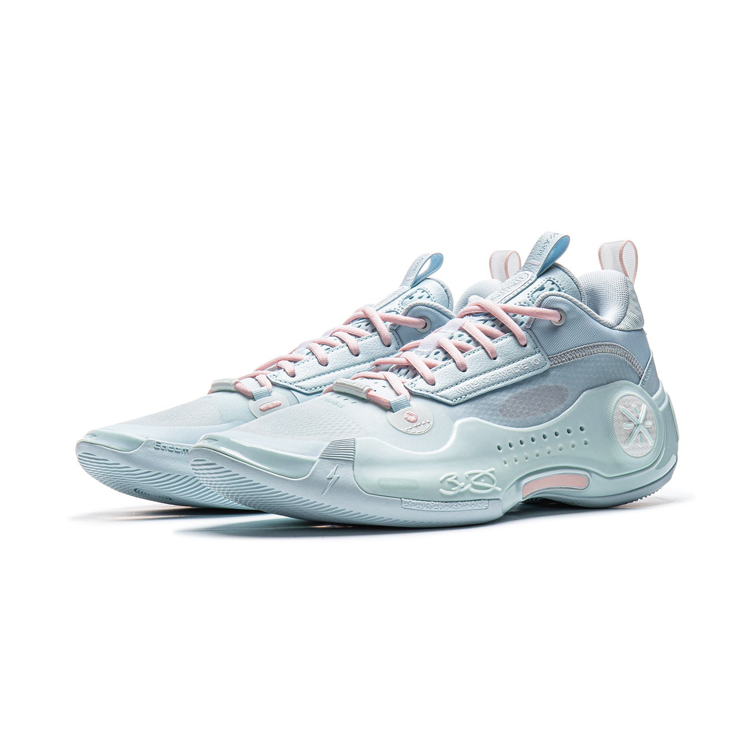 Way of Wade 10 Low South Beach Basketball Shoes - Lightweight Performance Sneakers for Men - Perfect for Indoor/Outdoor Court Play & Streetwear Fashion