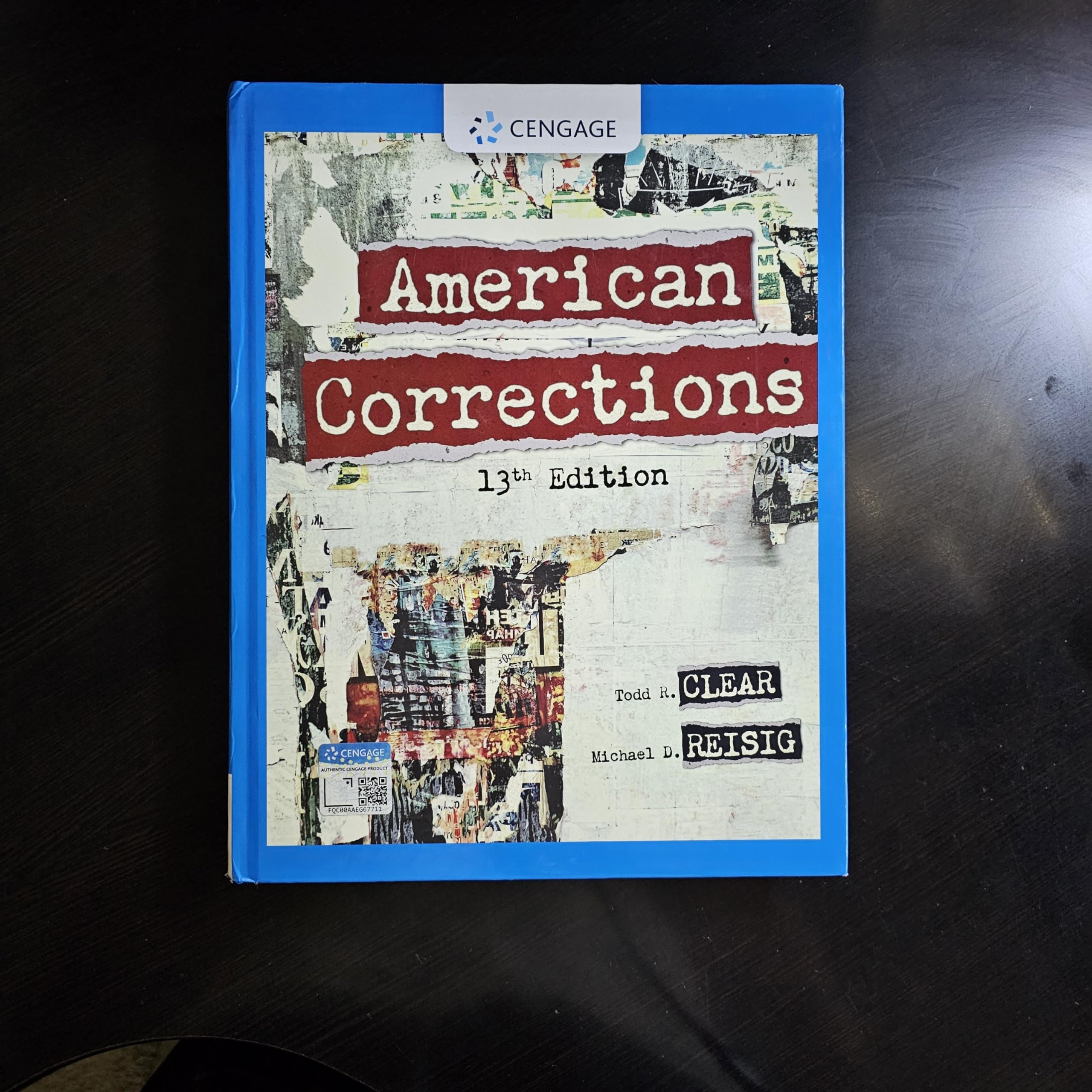 American Corrections Textbook - MindTap Course List | Criminal Justice & Law Enforcement Study Guide for College & University Students