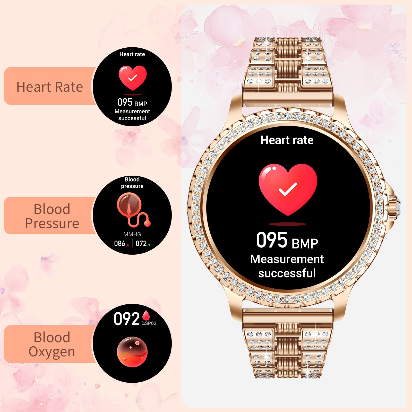 Elegant Smart Watch for Women - 1.32