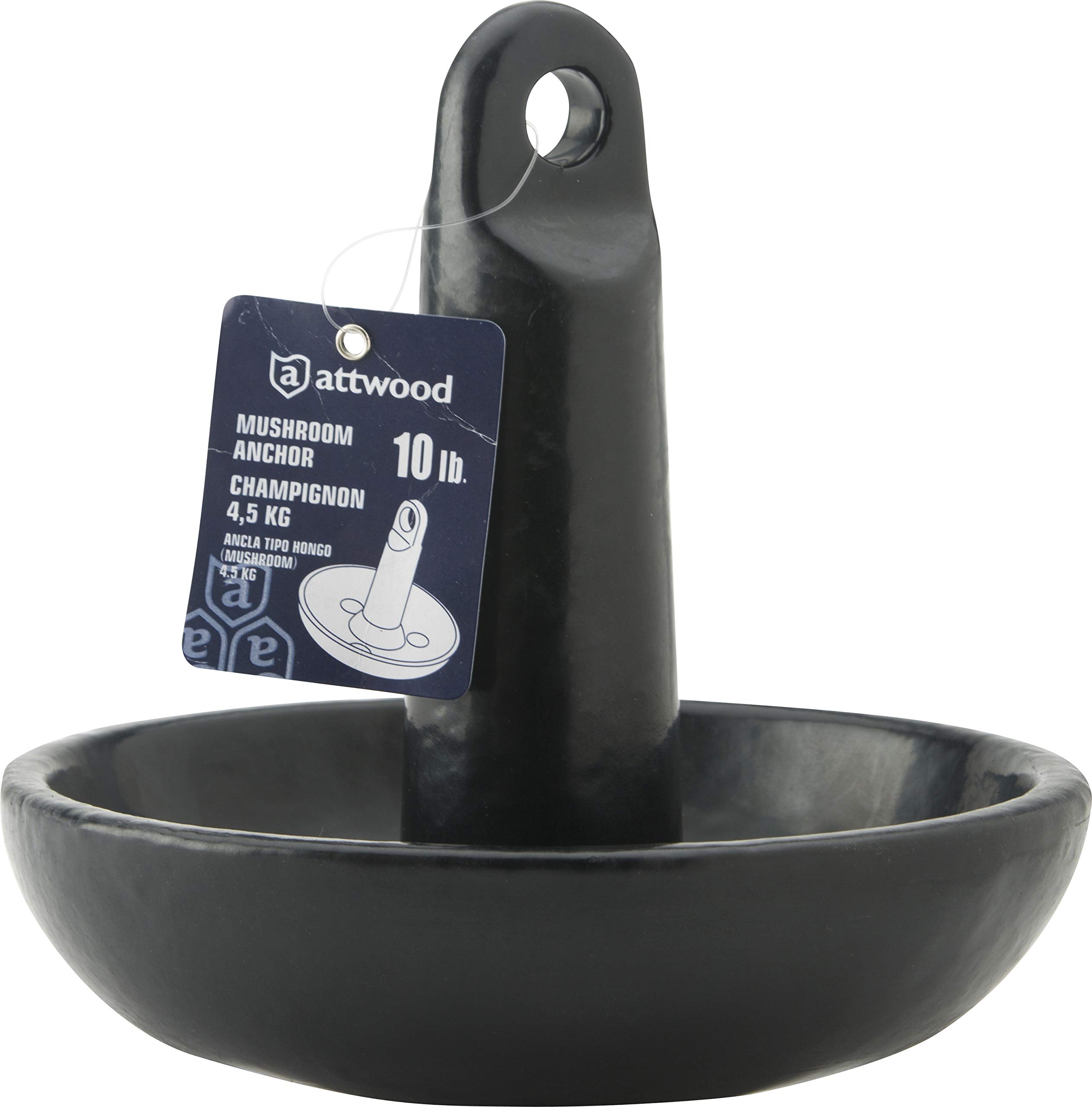 Attwood Boating Anchors - Heavy Duty Marine Boat Anchors for Fishing, Sailing & Water Sports - Perfect for Saltwater & Freshwater Use