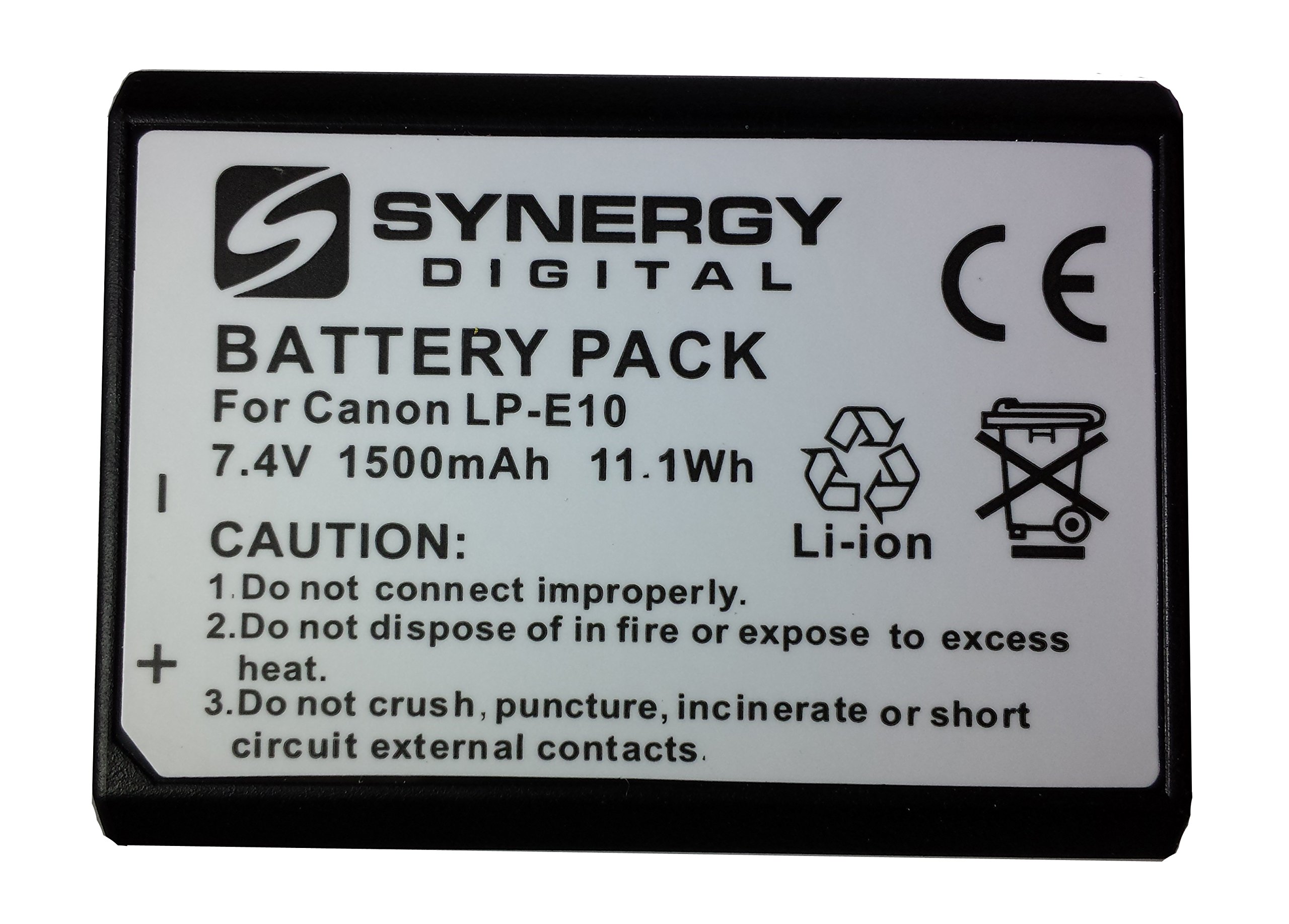 Synergy Digital Accessory Kit for Canon EOS Rebel T7 DSLR Camera - Includes SDLPE10 Battery & ZELCKSG Cleaning Kit | Perfect for Travel Photography & Professional Shooting