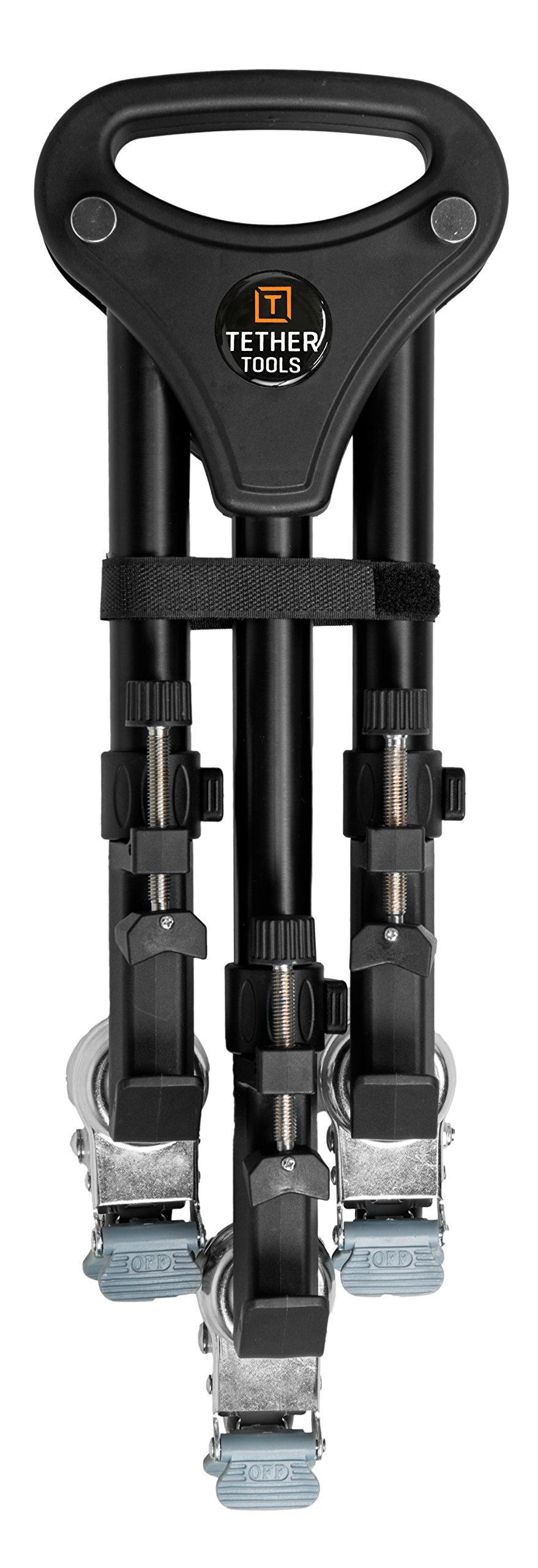 Tether Tools Rock Solid Tripod Roller - Professional Camera Tripod with Smooth Wheels for Studio & Outdoor Photography, Videography, and Live Streaming