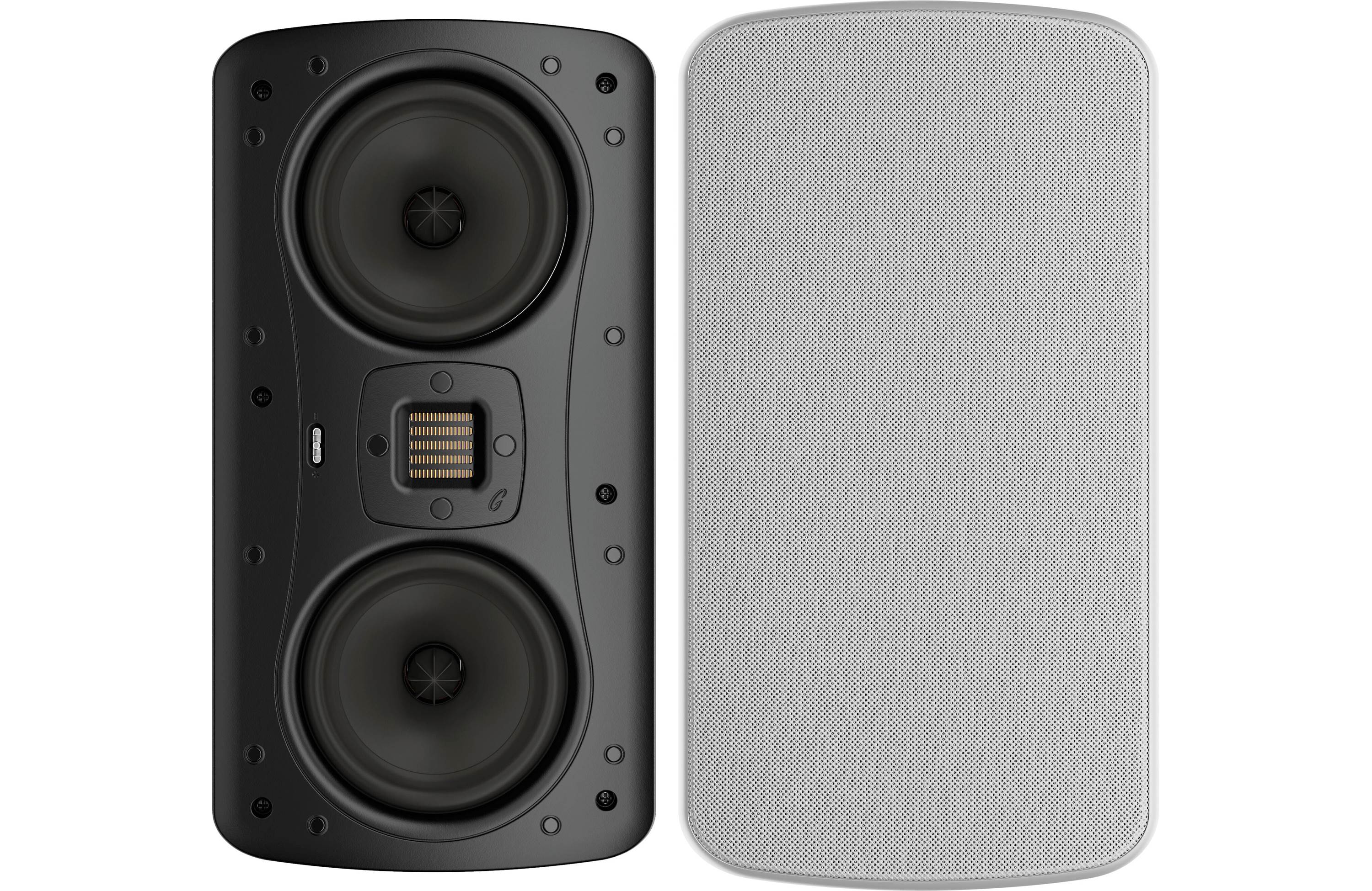 GoldenEar Invisa JPS Junior Point Source In-Wall Speaker - High-Quality Home Theater & Surround Sound System for Living Room, Bedroom, or Office (Each)