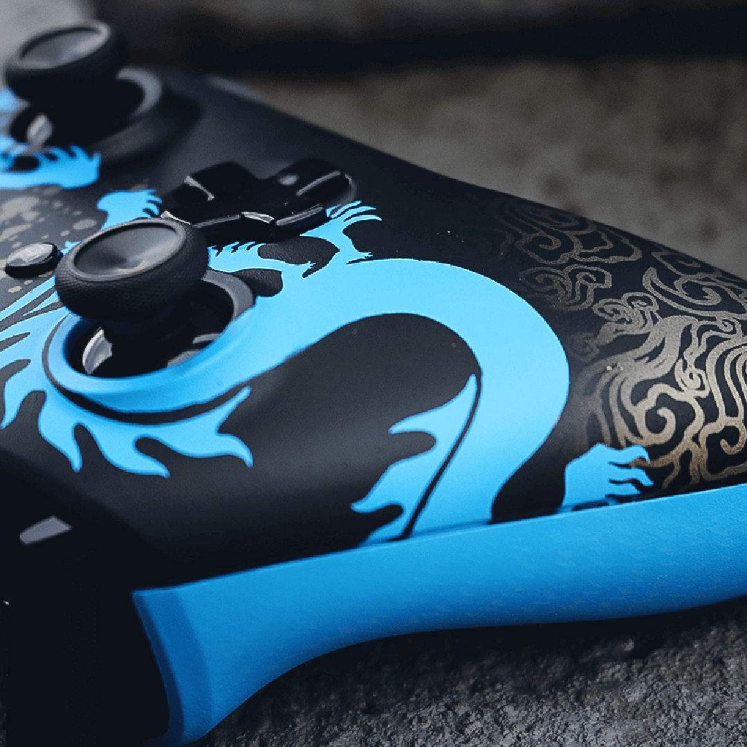 Xbox One Elite Custom Controller Hanzo - Premium Gaming Controller for Xbox One & PC - Perfect for Competitive Gaming & Esports Tournaments