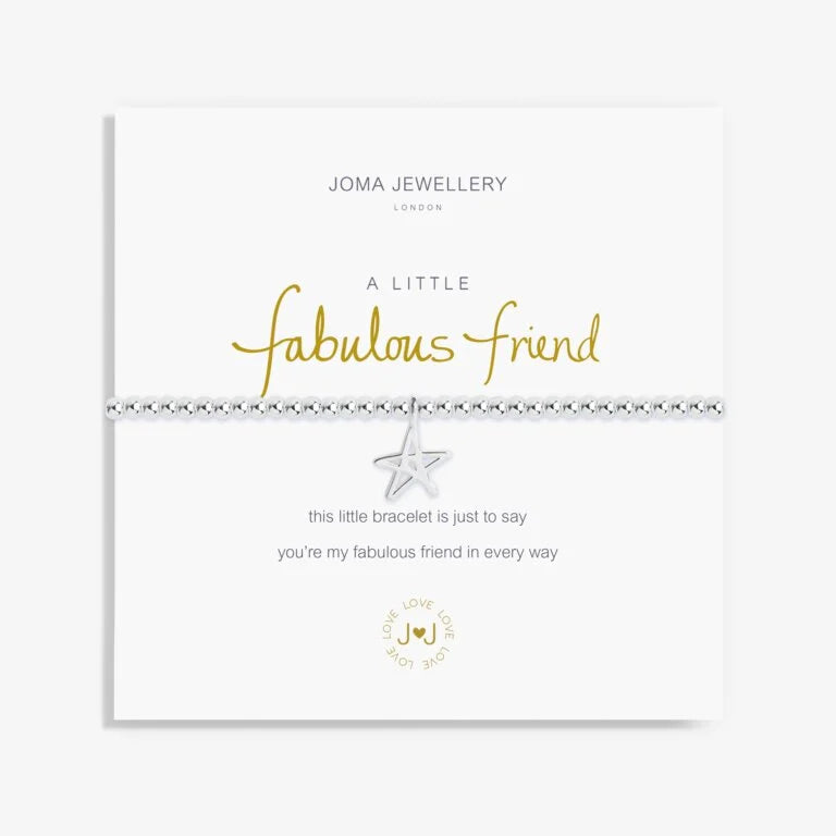Joma Jewellery Bracelet - A Little Fabulous Friend Charm Bracelet for Women | Elegant Gift for Birthday, Anniversary & Special Occasions | Perfect for Everyday Wear & Formal Events