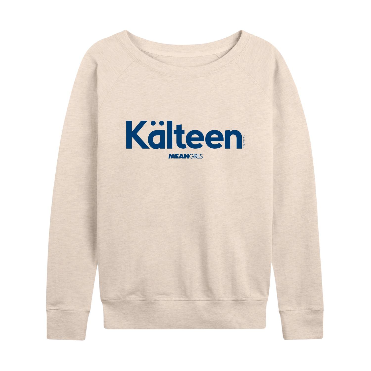 HYBRID APPAREL Women's Mean Girls Lightweight French Terry Pullover Hoodie - Soft Lounge Sweatshirt for Casual Wear, Movie Nights & College Outfits