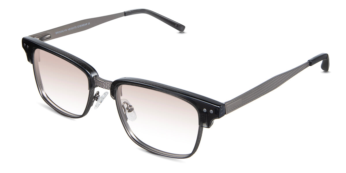 Stylish Brad Men's Prescription Tinted Glasses - Perfect for Reading, Driving & Outdoor Activities