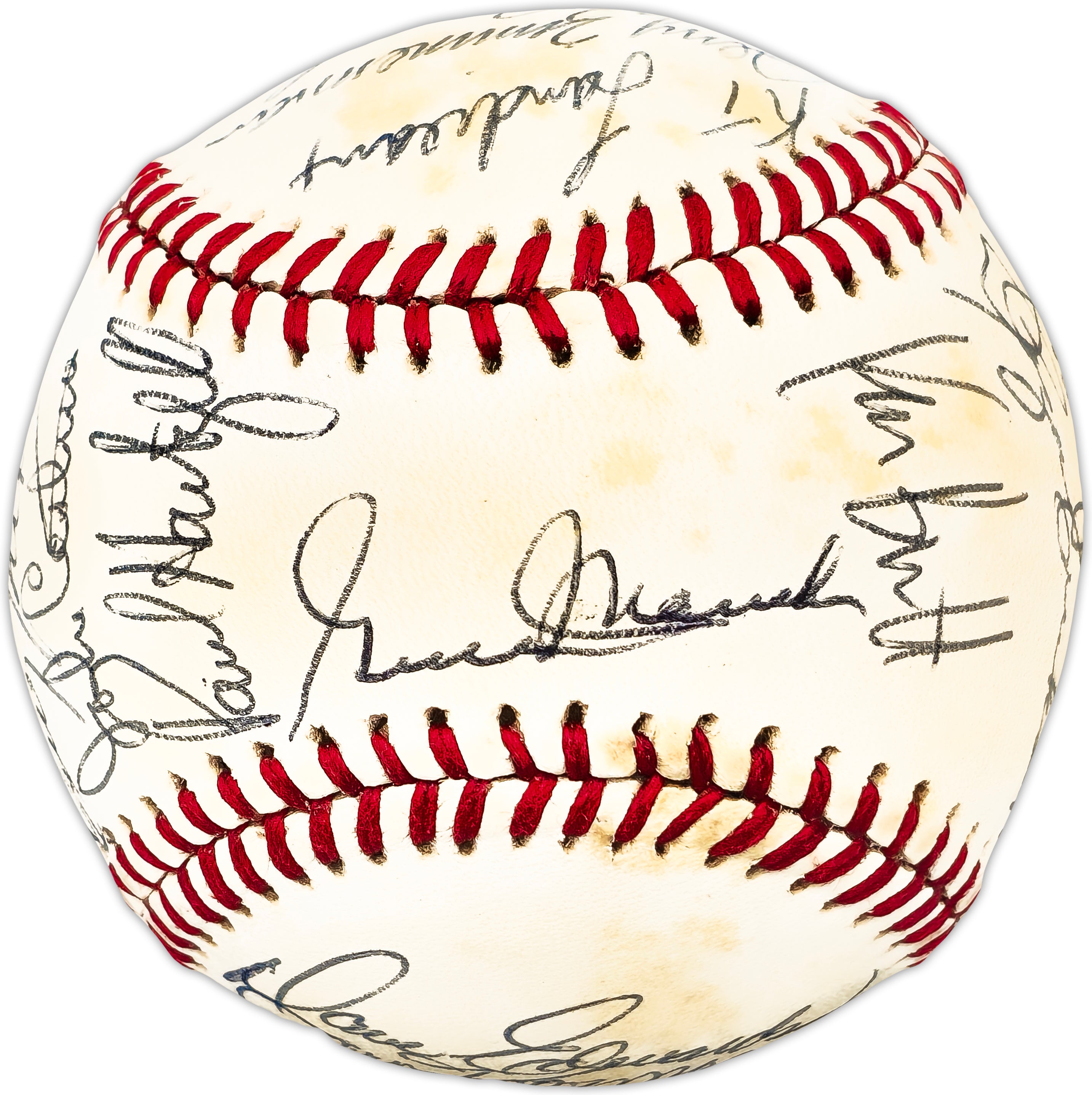 1997 Minnesota Twins Team Autographed Official AL Baseball With 25 Signatures - Collectible MLB Memorabilia for Fans & Sports Enthusiasts - Perfect for Display, Gifts, and Sports Collections
