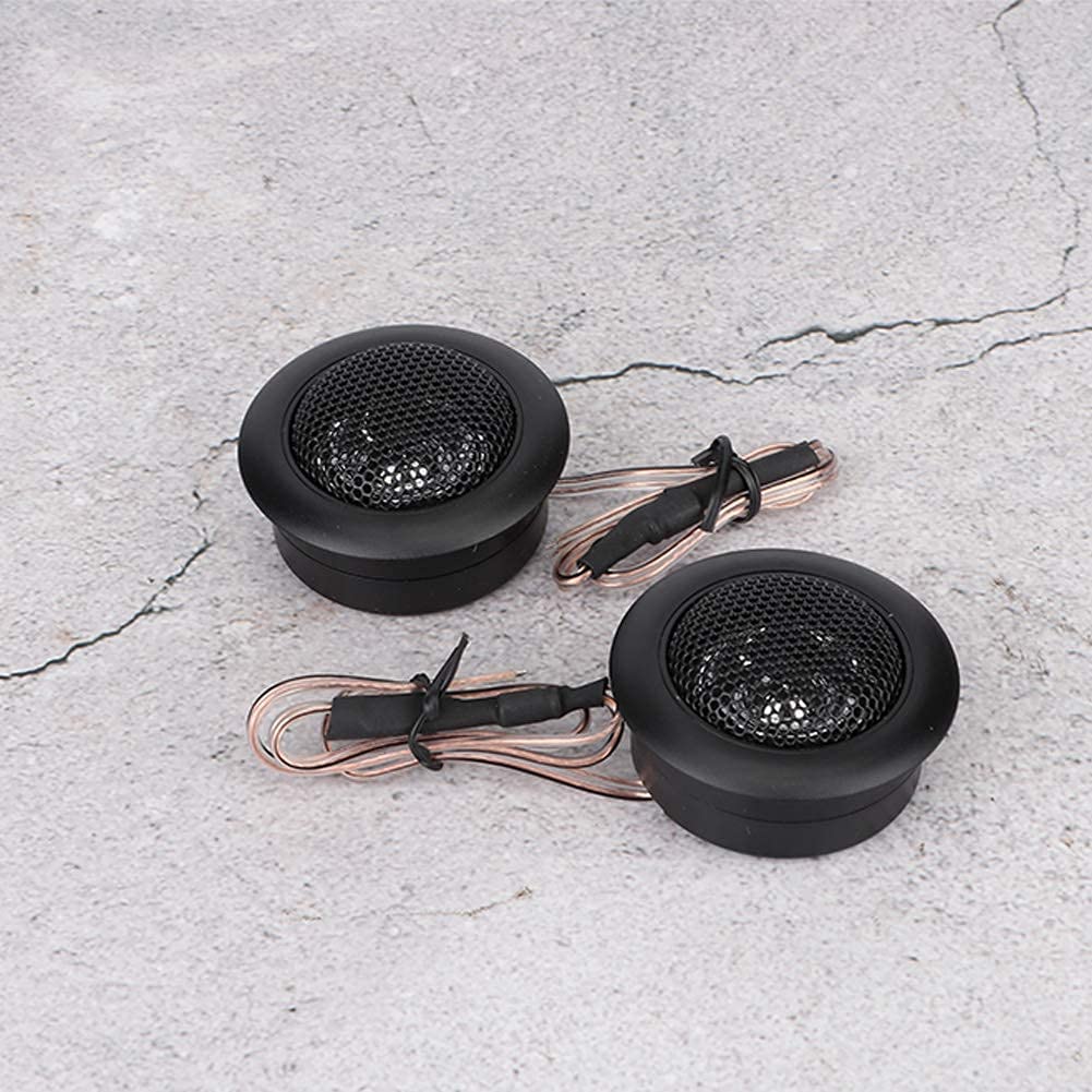 1 Pair 12V 120W Car Tweeter Speakers - Super Power Mini Dome Loud Audio Tweeters for Auto Sound System | Perfect for Car Audio Upgrade, Bass Enhancement & Clear High-Frequency Sound