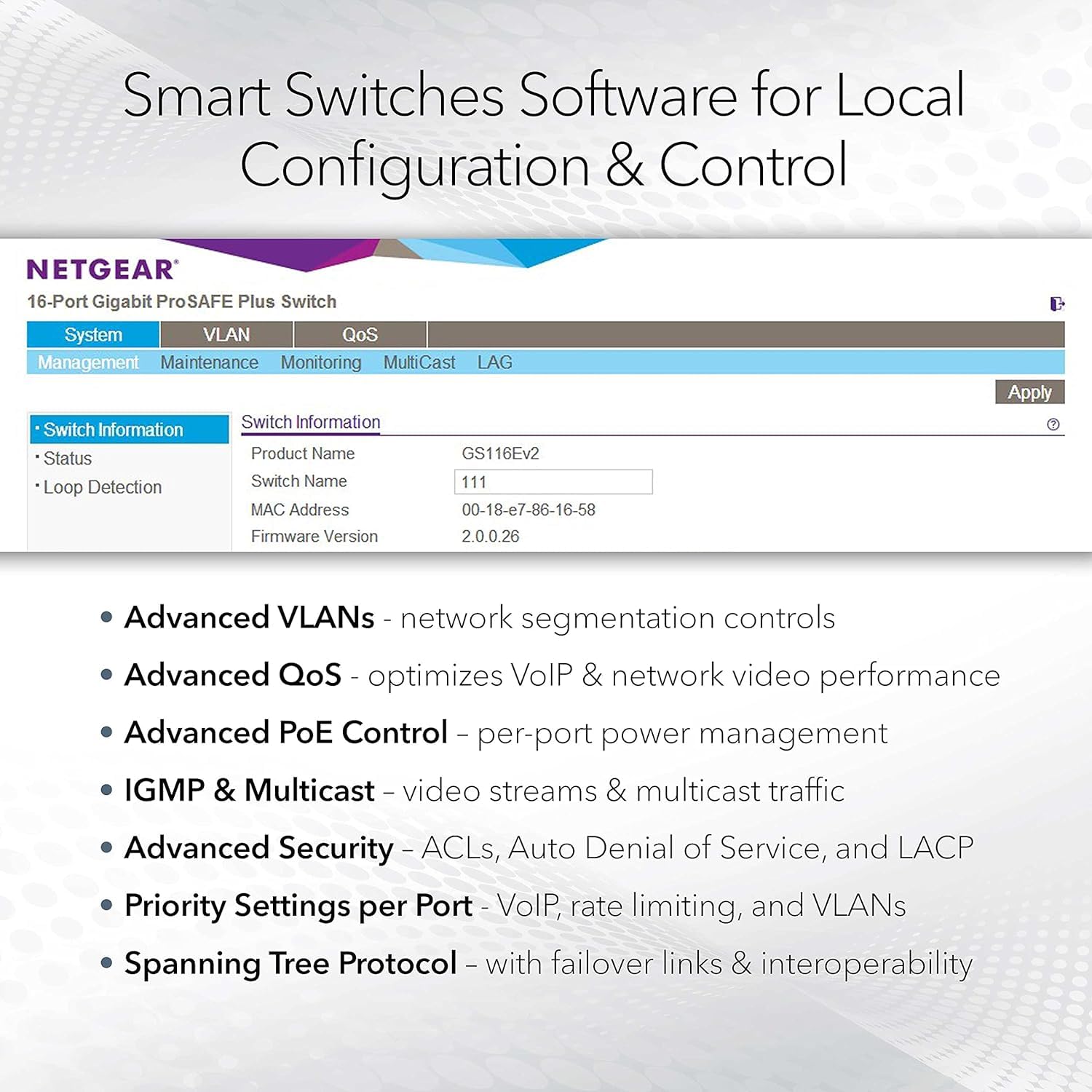 NETGEAR GS748T 48-Port Gigabit Ethernet Smart Managed Switch with 2 x 1G SFP & 2 x 1G Combo Ports | Desktop/Rack Mount | Limited Lifetime Warranty | Ideal for Business Networks, Data Centers & Office IT Infrastructure