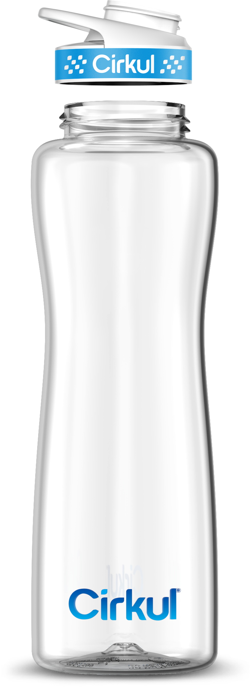 BPA-Free Plastic Water Bottle with Comfort Grip Lid - Leak Proof & Durable for Gym, Hiking, Travel & Everyday Use