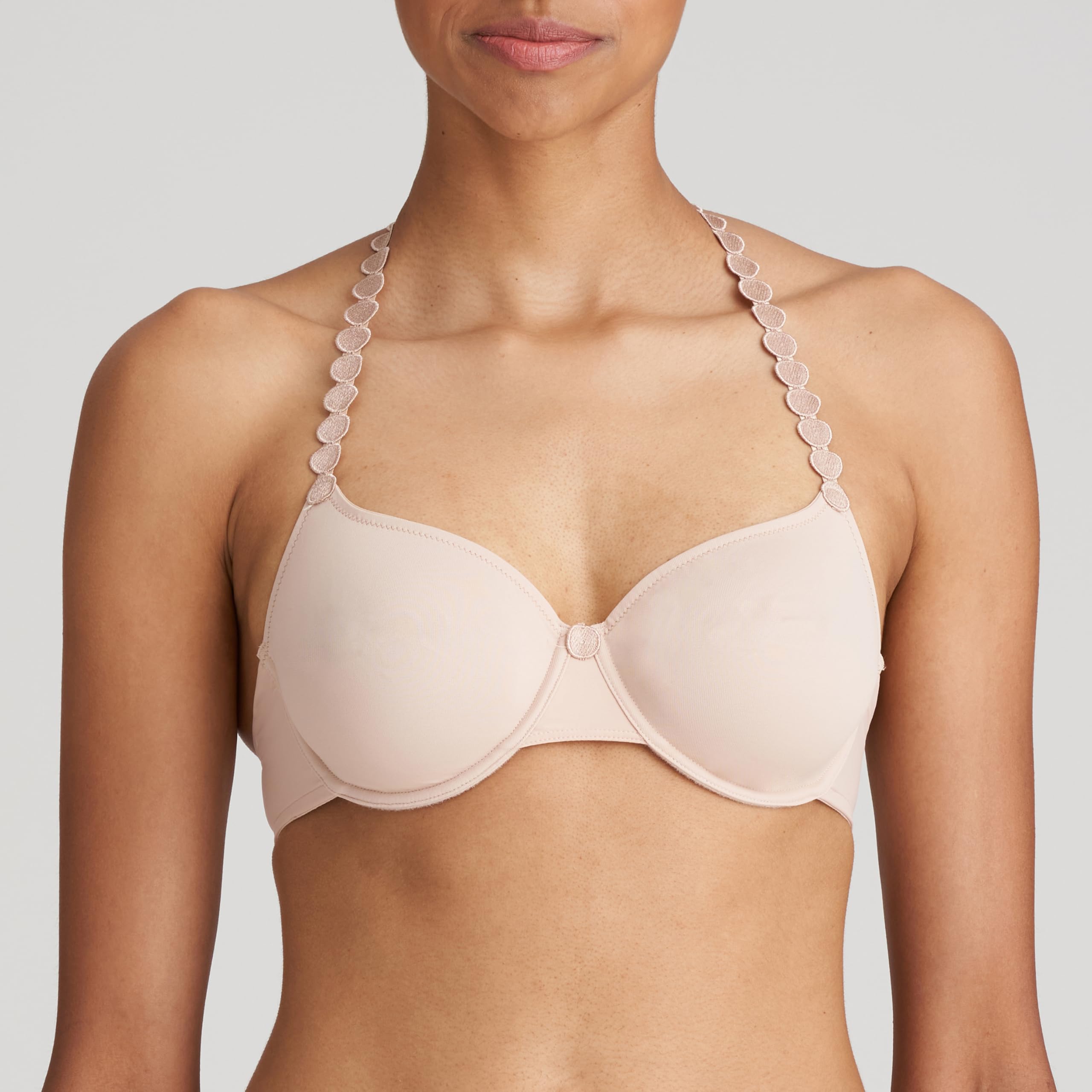 L'Aventure Tom Multiway Underwire Bra 38C - Comfortable Convertible Strapless Bra in Caffe Latte for Everyday Wear, Special Occasions & Bridal Lingerie