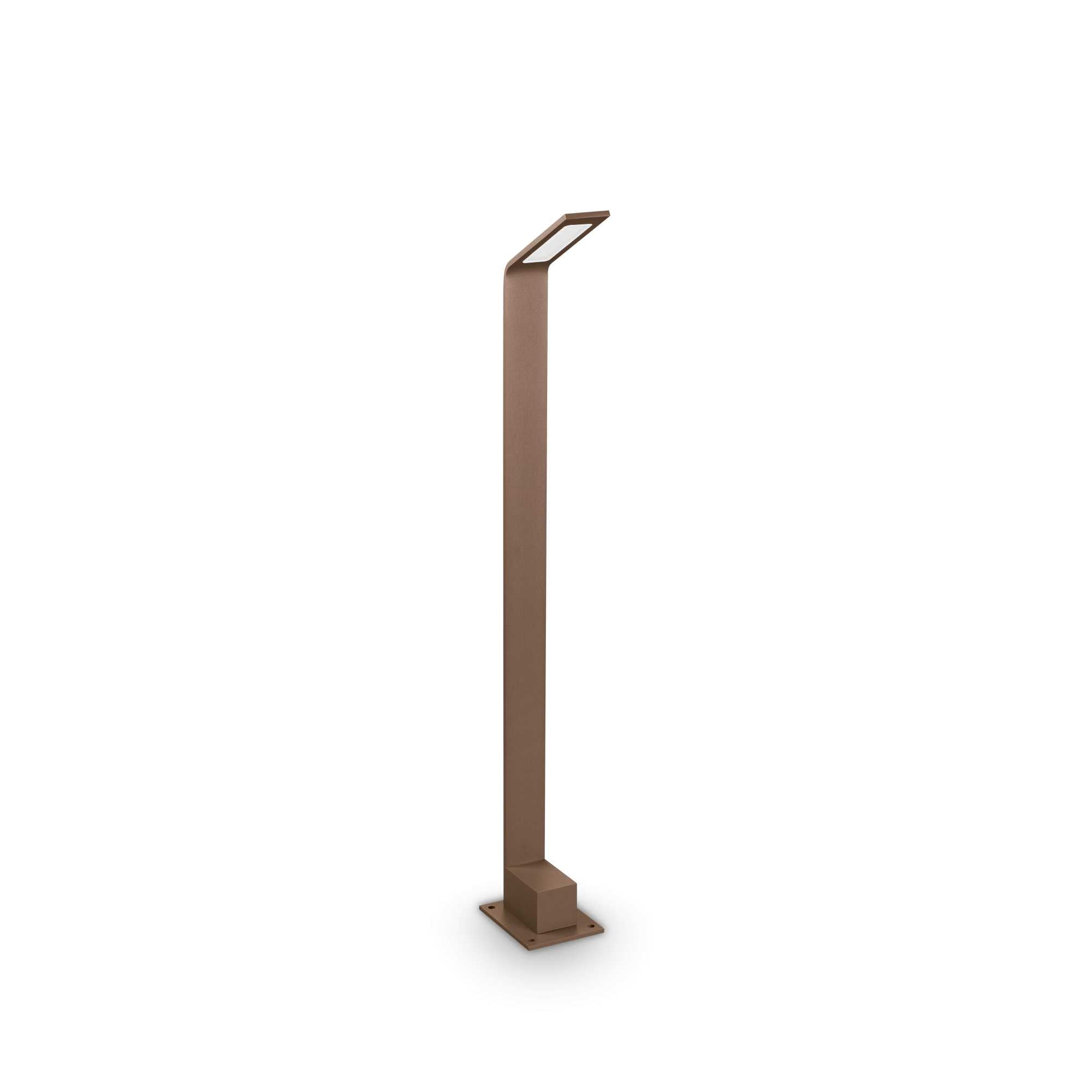 Agos LED Bollard Light Outdoor - Waterproof IP54, Dimmable, Multiple Color Options (Warm White, Cool White, RGB) - Perfect for Garden, Pathway, and Landscape Lighting
