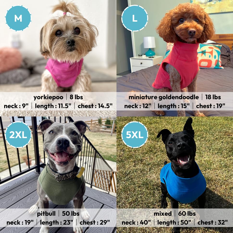 Gooby Microfiber Stretch Fleece Vest Dog Sweater - Warm Pullover Fleece Jacket for Small to Large Dogs (Tomato Red, 5X-Large) - Perfect for Winter Walks, Outdoor Adventures & Cold Weather Protection