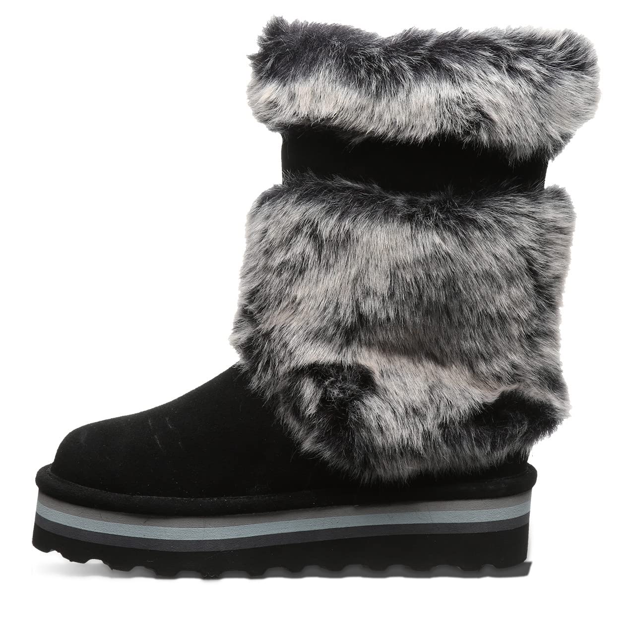 BEARPAW Women's Retro Tama Suede Winter Boots - Comfortable Classic Ankle Boots for Cold Weather, Snow & Outdoor Activities
