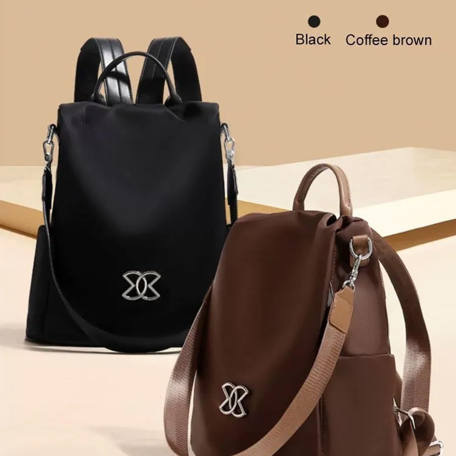 Anti-Theft Large Backpack for Women - Durable Oxford Travel Bag for Commuting & Hiking