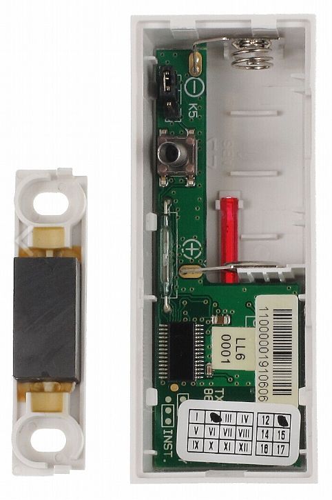 JA 183M Wireless Magnetic Detector - Mini Size for Home Security, Metal Detection & DIY Projects