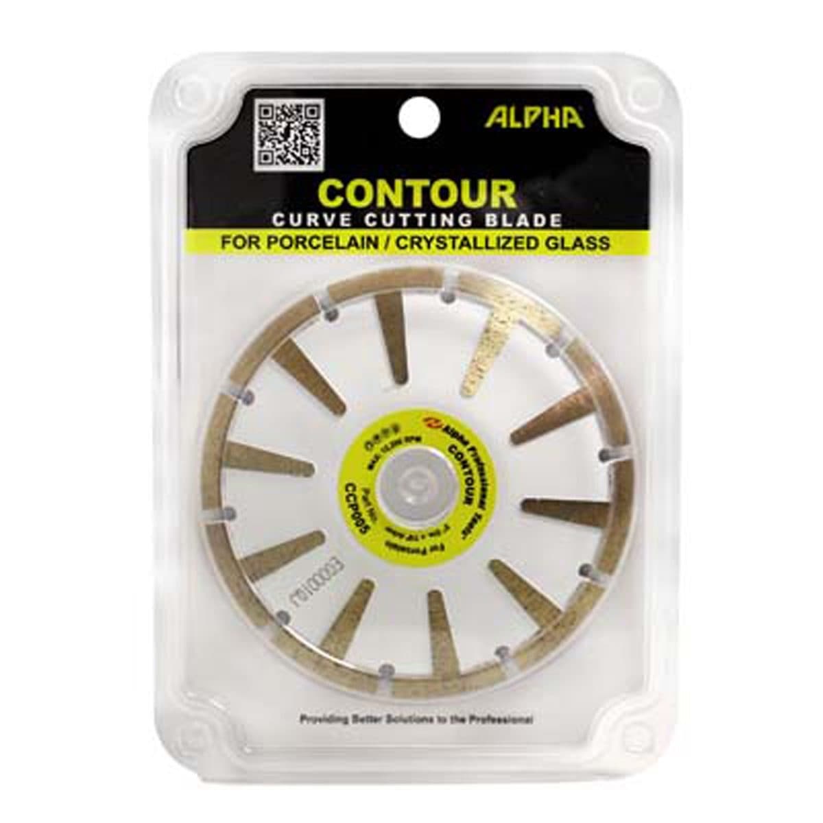 Alpha Contour Blade for Porcelain - Premium Ceramic Cutting Tool for Tile and Stone - Perfect for DIY Home Renovation and Professional Tile Installation Projects
