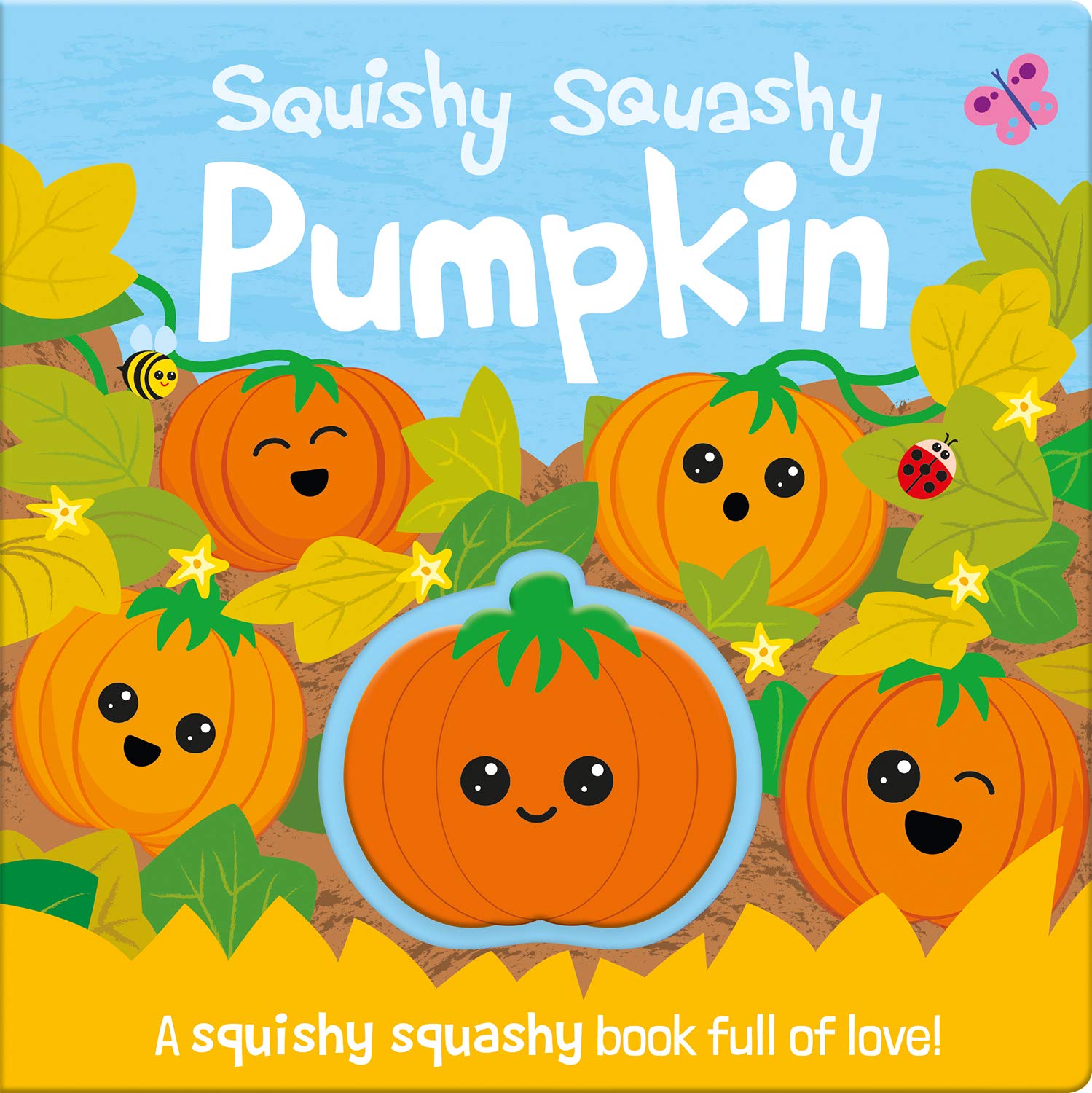 Squishy Squashy Pumpkin Sensory Toy - Soft Squeeze Stress Relief for Kids & Adults - Perfect for Anxiety Relief, Classroom Rewards, and Sensory Play Activities