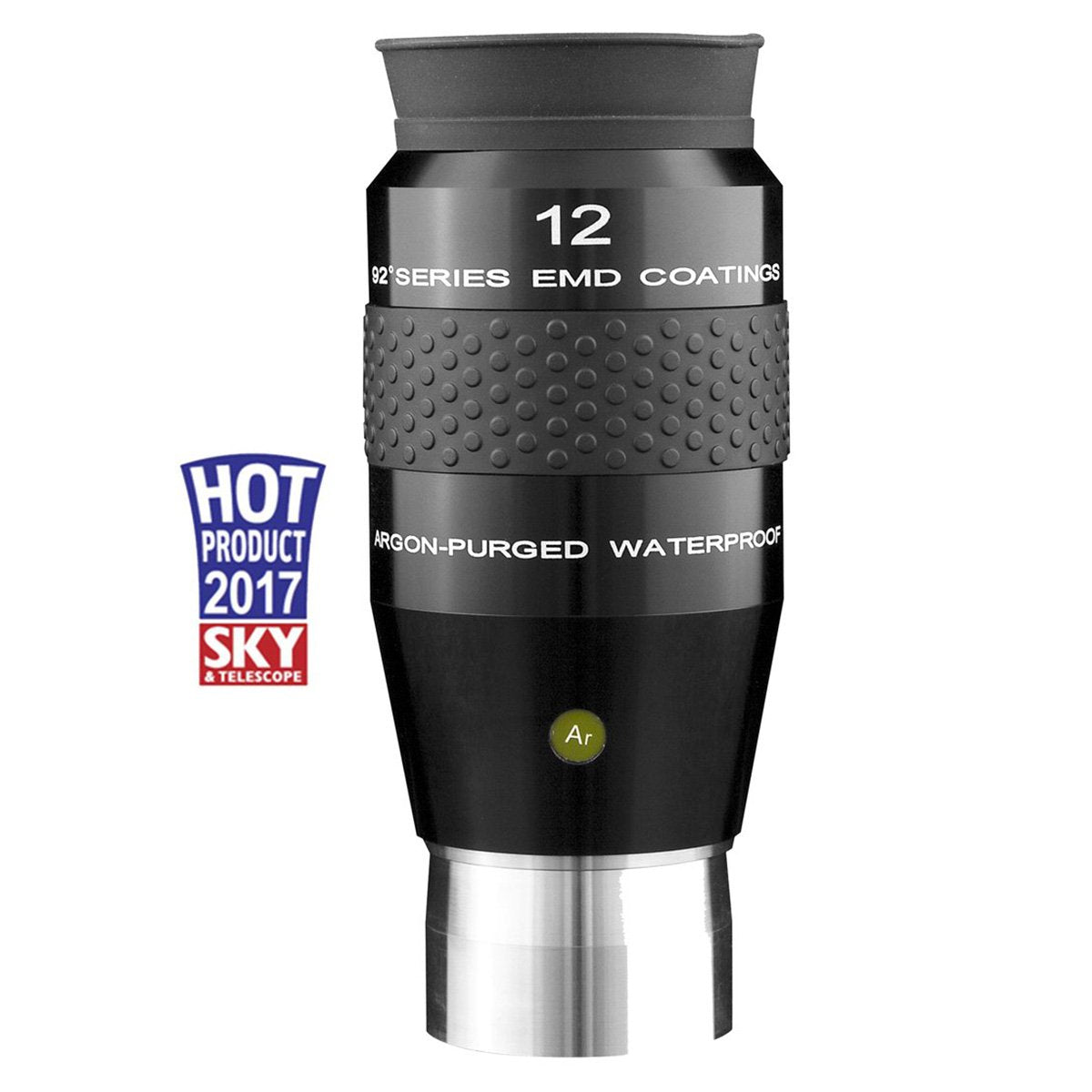 Explore Scientific 12mm 92° Ultra Wide Angle Long Eye Relief Eyepiece - Perfect for Astronomy, Telescope Observation & Stargazing