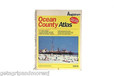 Hagstrom Ocean County Atlas Large Scale - Detailed Road Map for Travel, Hiking & Outdoor Adventures in New Jersey