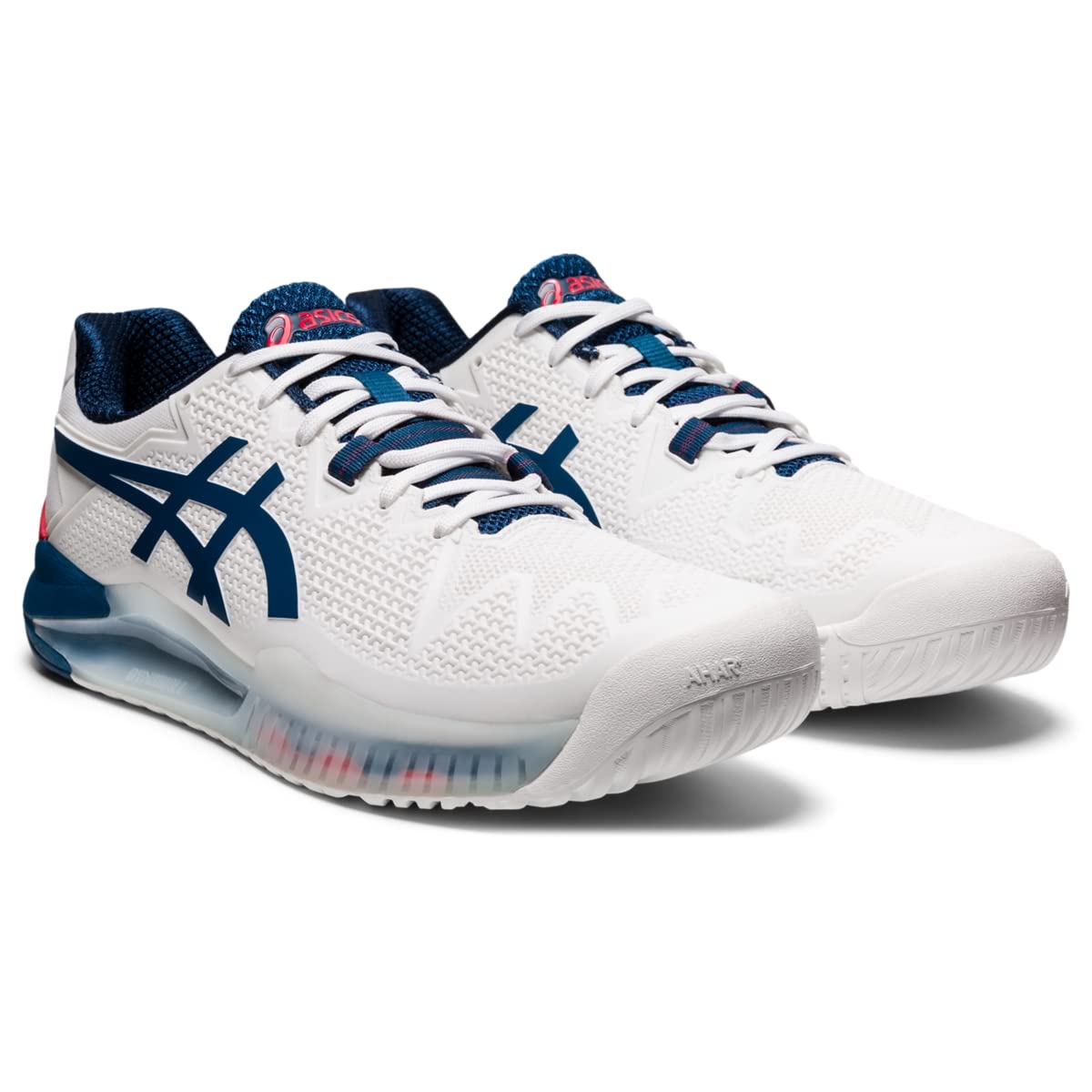 ASICS Men's GEL-Resolution 8 Tennis Shoes - Lightweight Cushioned Court Sneakers for Stability & Durability | Perfect for Competitive Play & Training Sessions