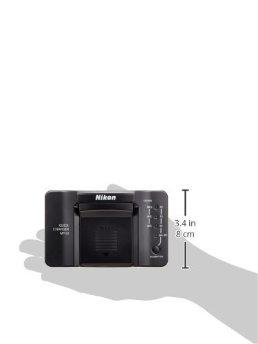 Nikon MH-21 Quick Battery Charger for EN-EL4 Rechargeable Li-ion Battery - Perfect for Nikon DSLR Cameras & Professional Photography