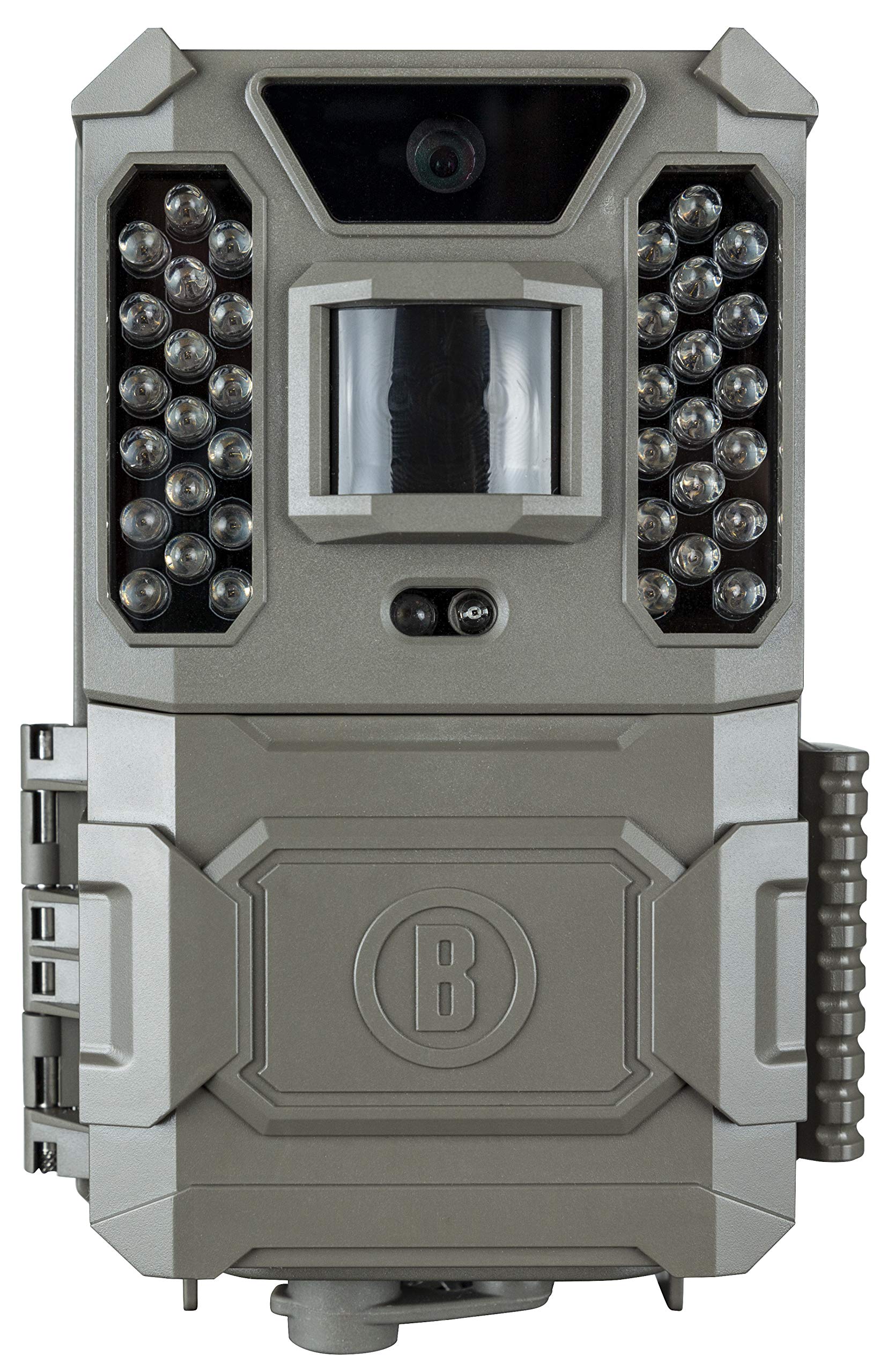 Bushnell 24MP Core Prime Brown Low Glow Trail Camera with 32GB SD Card, 6 AA Batteries & Lens Cloth - HD Night Vision, Motion Detection for Wildlife Monitoring, Hunting & Outdoor Security