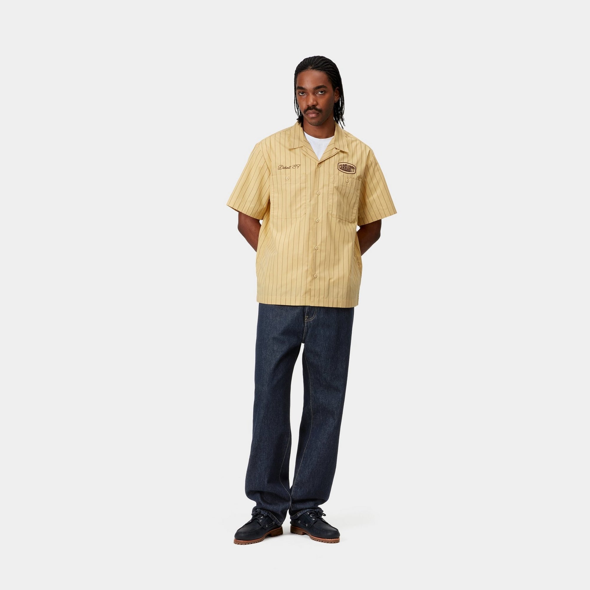 Aaron Pant | Blue Rinsed Denim Jeans for Men - Comfortable & Stylish Casual Wear for Everyday Use