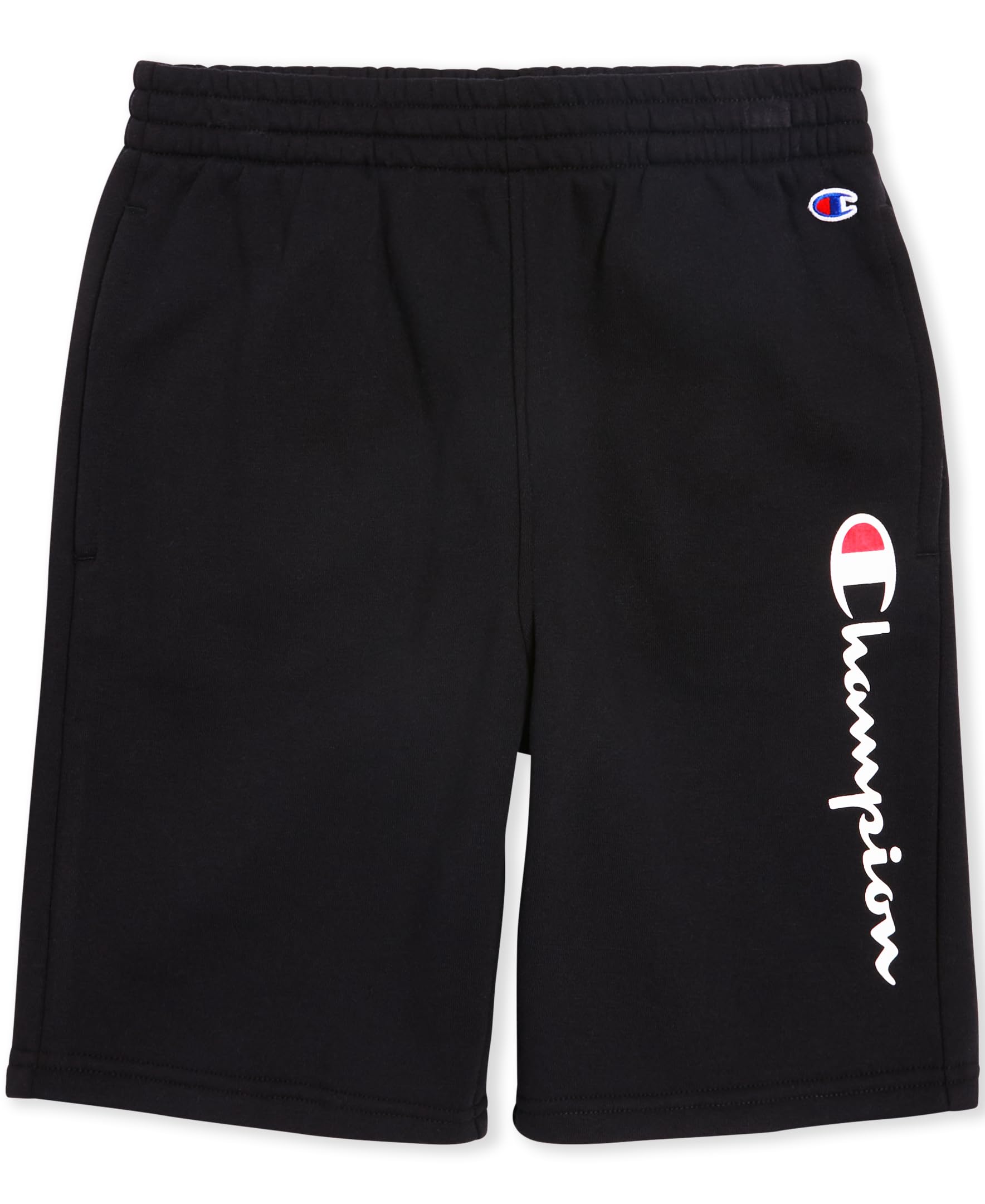 Champion Boys' Athletic Fleece Shorts 2-Pack - Comfortable Workout & Casual Shorts for Active Kids - Perfect for Sports, Gym, and Everyday Wear