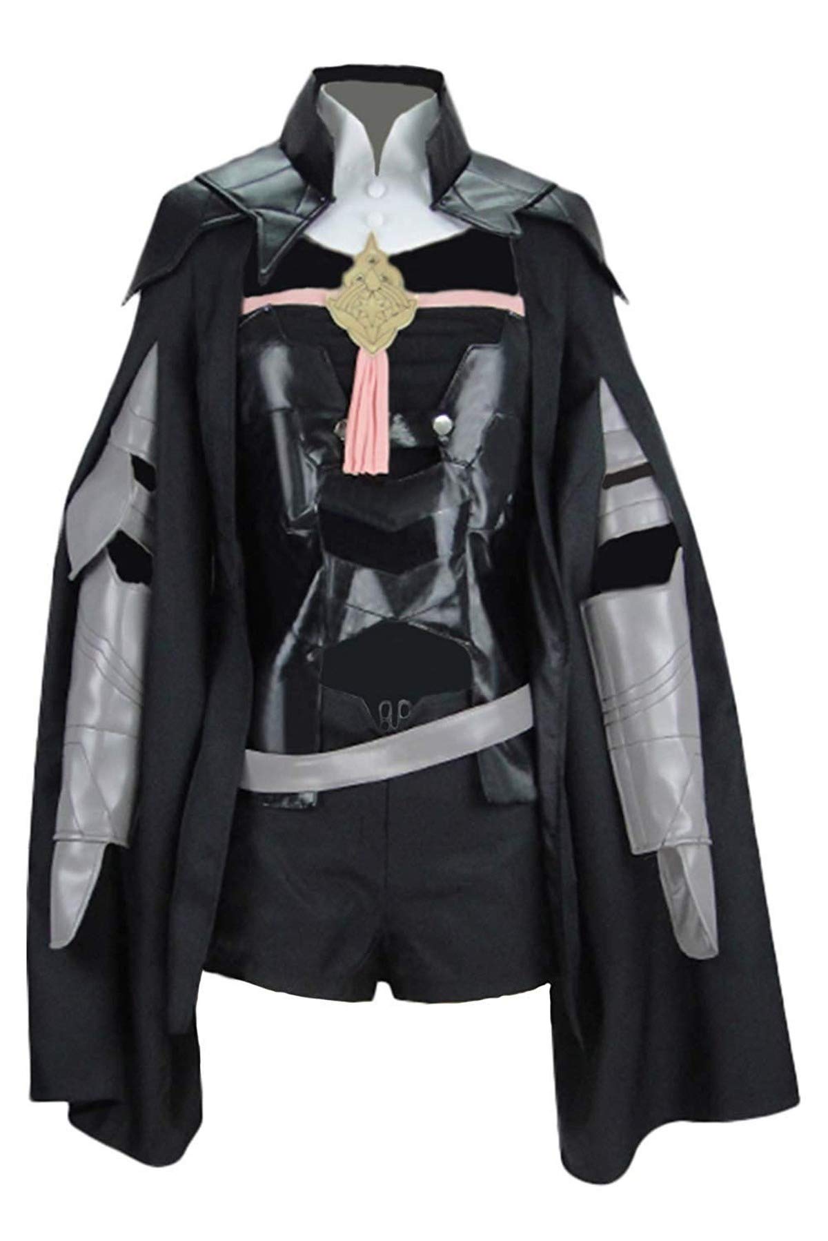 Fire Emblem Three Houses Byleth Female Cosplay Costume Outfit - Halloween Anime Cosplay Uniform with Cloak for Game Convention & Costume Party