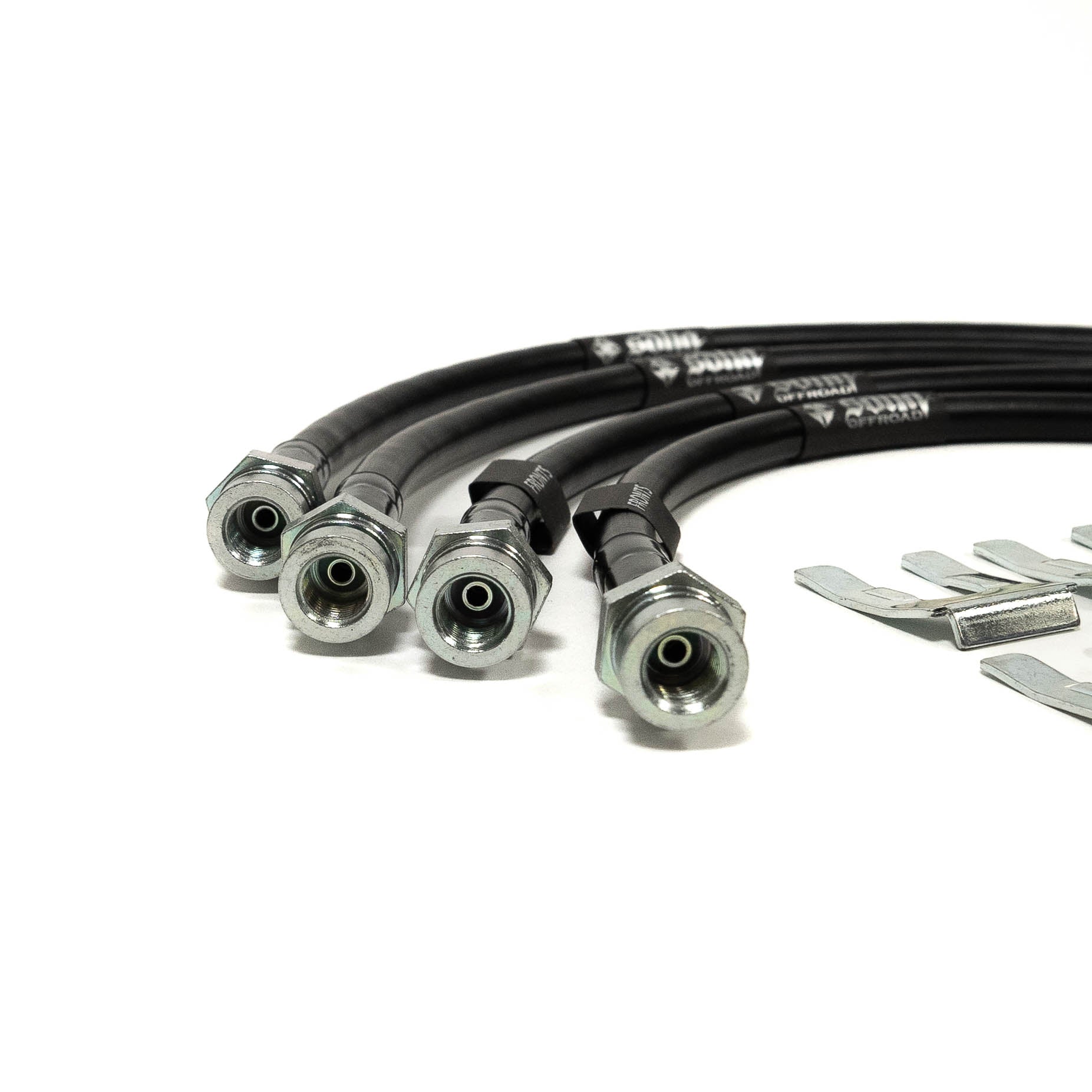 10-23 Toyota 4Runner SDHQ Stainless Steel Brake Line Kit - High Performance Braking for Off-Road & Towing | Perfect for Adventure & Heavy-Duty Use