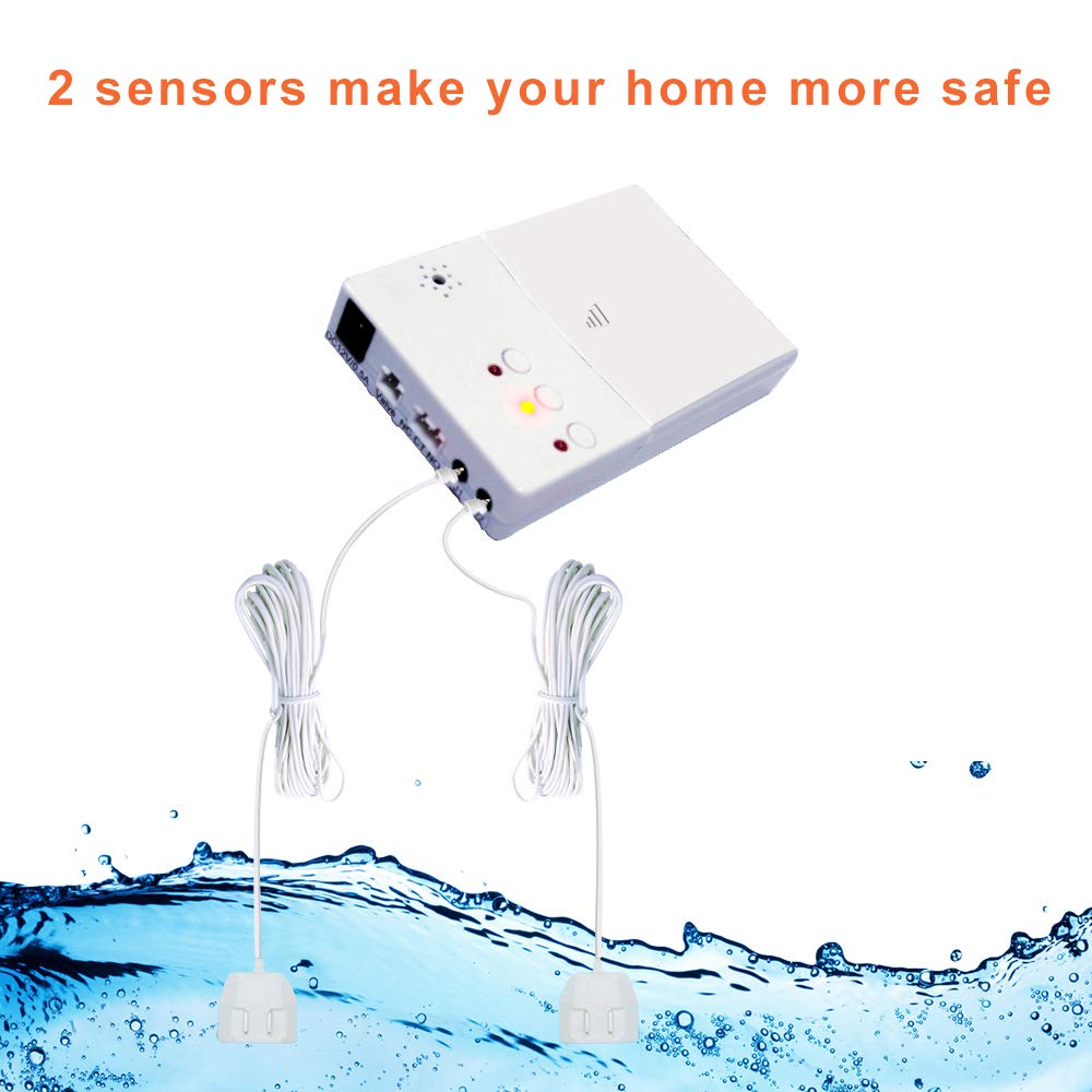 Smart E-SDS Water Leak Detector with Automatic Shutoff Valve - 3/4