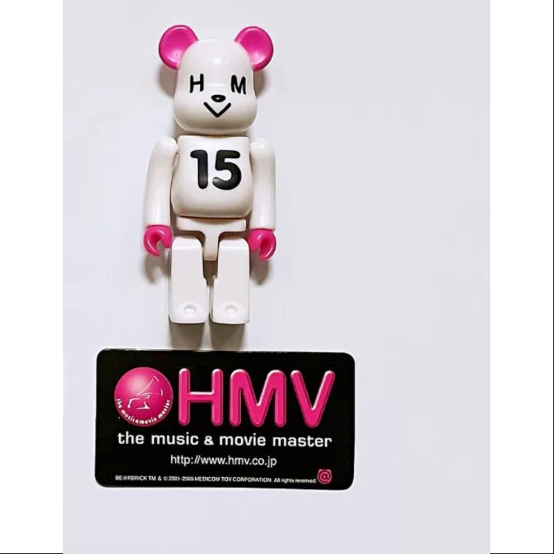 Bearbrick Series 10 Super Secret HMV White 100% Collectible Vinyl Art Toy - Rare Limited Edition Figure for Display & Investment - Perfect for Anime Fans, Toy Collectors and Home Decor