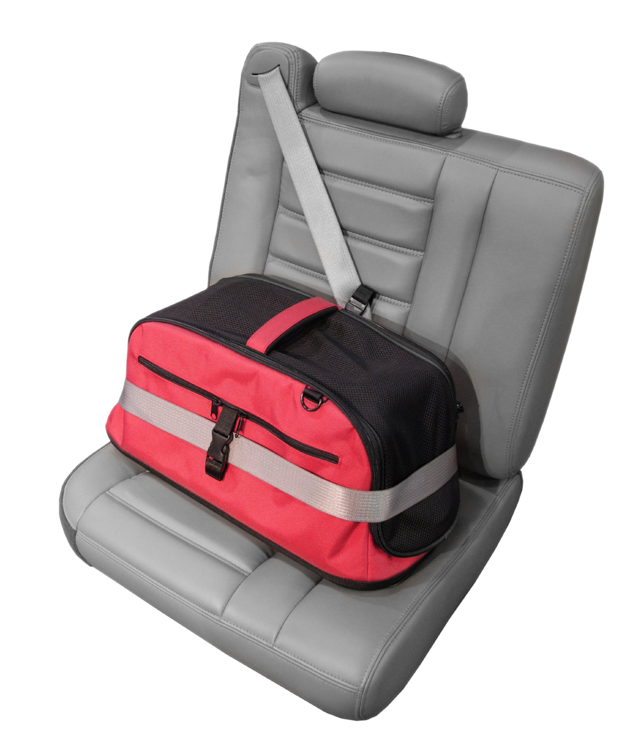 Sleepypod Air In-Cabin Approved Pet Carrier for Dogs & Cats - Lightweight & Durable Strawberry Red Travel Carrier for Airplane, Car & Outdoor Adventures