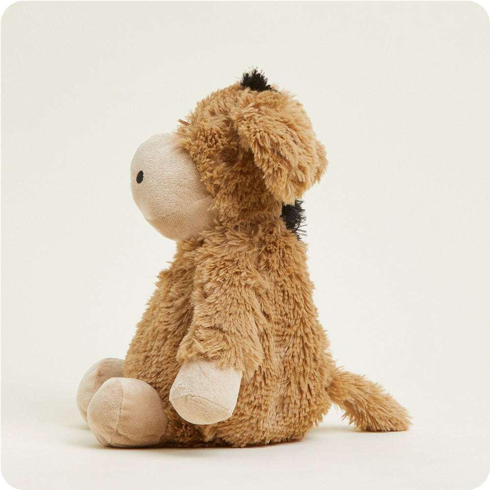 Weighted Heated Donkey Stuffed Animal - Soft Plush Warmies for Kids & Adults, Perfect for Stress Relief, Anxiety Comfort & Cozy Relaxation at Home or Office