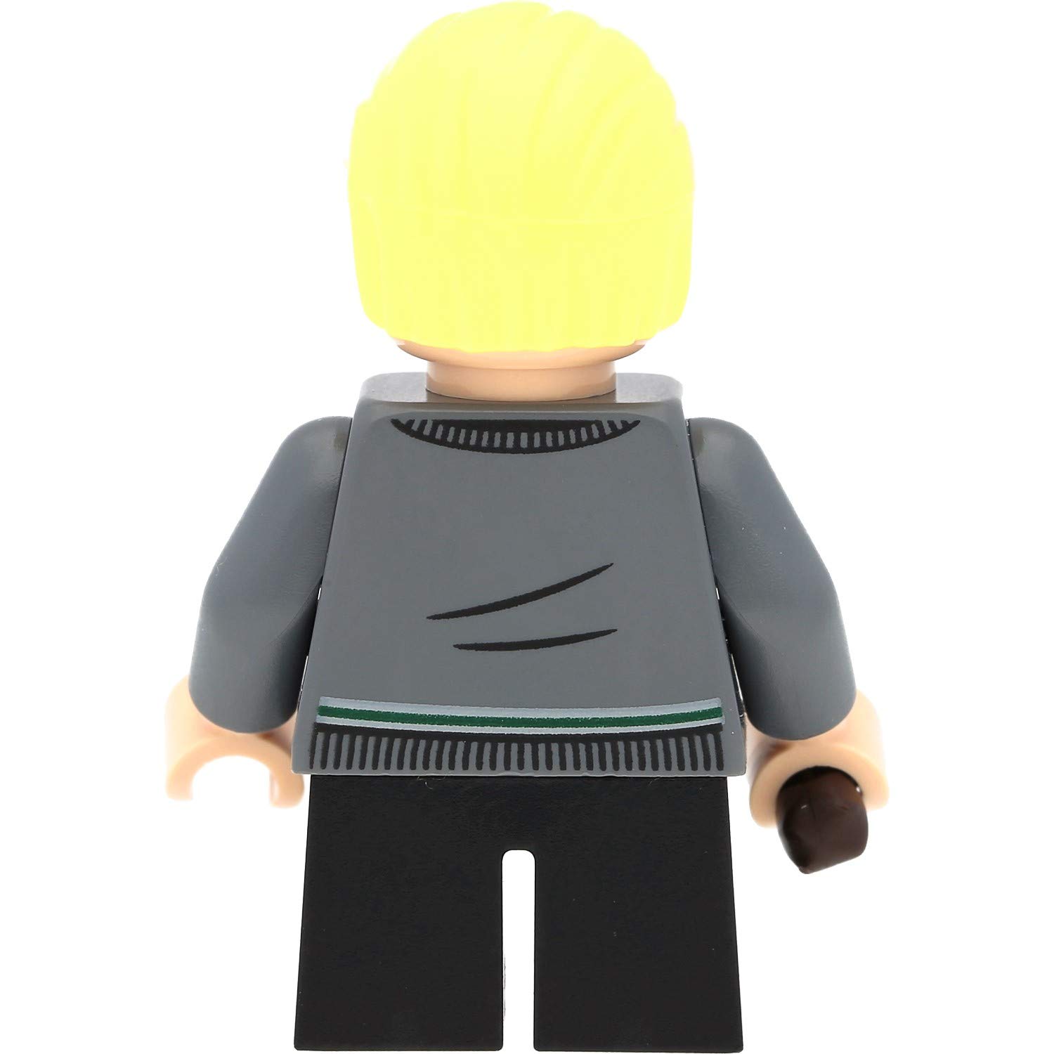 LEGO Harry Potter Draco Malfoy Mini Figure with Gray Sweater & Magic Wands - Collectible Toy for Kids, Perfect for Playtime, Display & Harry Potter Themed Parties