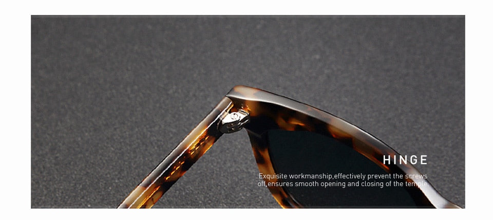 20/20 Classic Polarized Acetate Unisex Sunglasses AT8048 - UV Protection for Men & Women - Perfect for Driving, Beach & Outdoor Activities