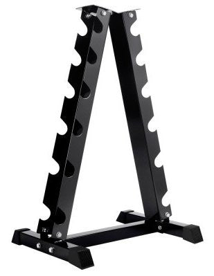 VO3 6-Pair A-Frame Dumbbell Rack - Heavy Duty Dumbbell Stand for Home Gym, Garage & Fitness Studio - Perfect for Organizing Weights & Saving Space