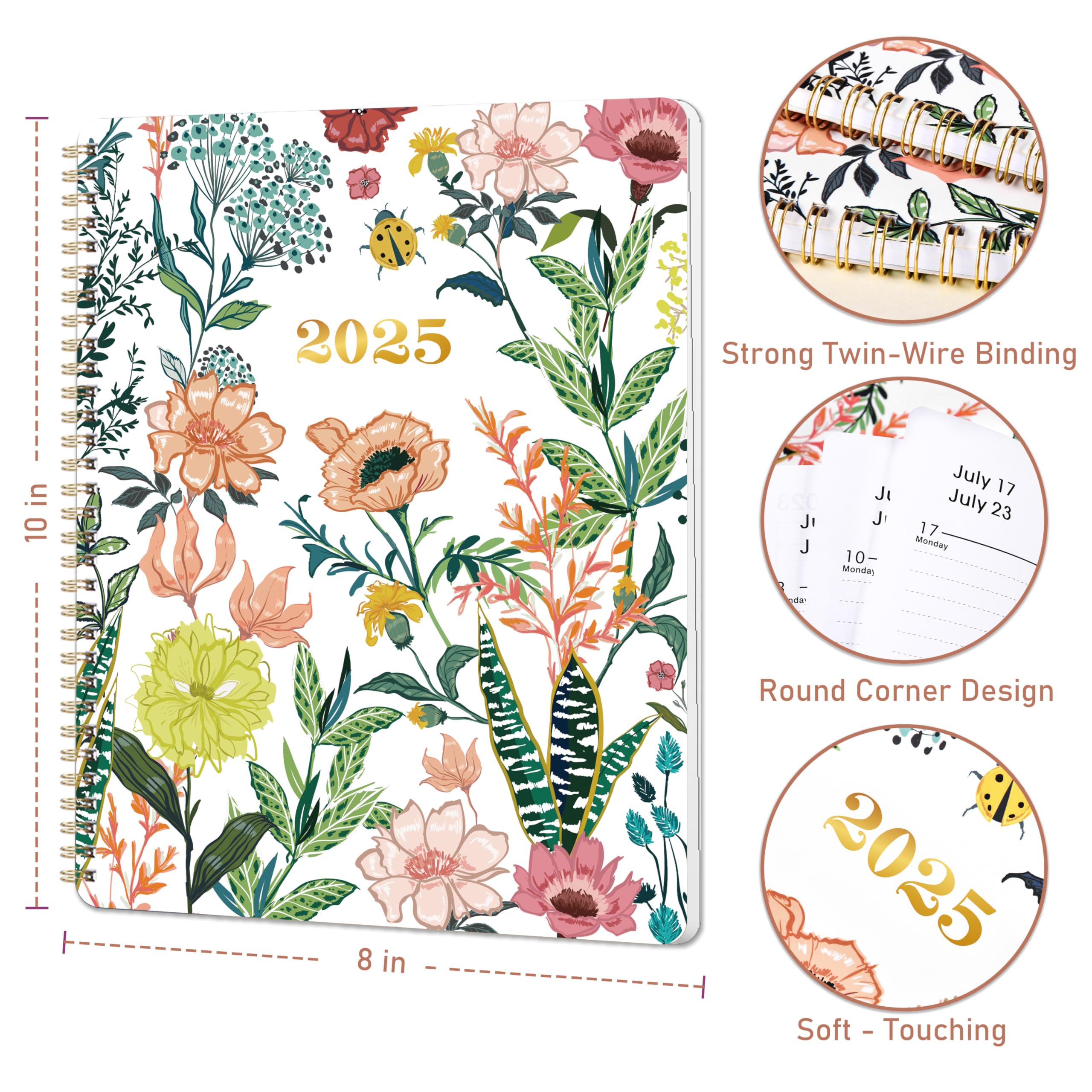 2025 Planner - January to December 2025, 8
