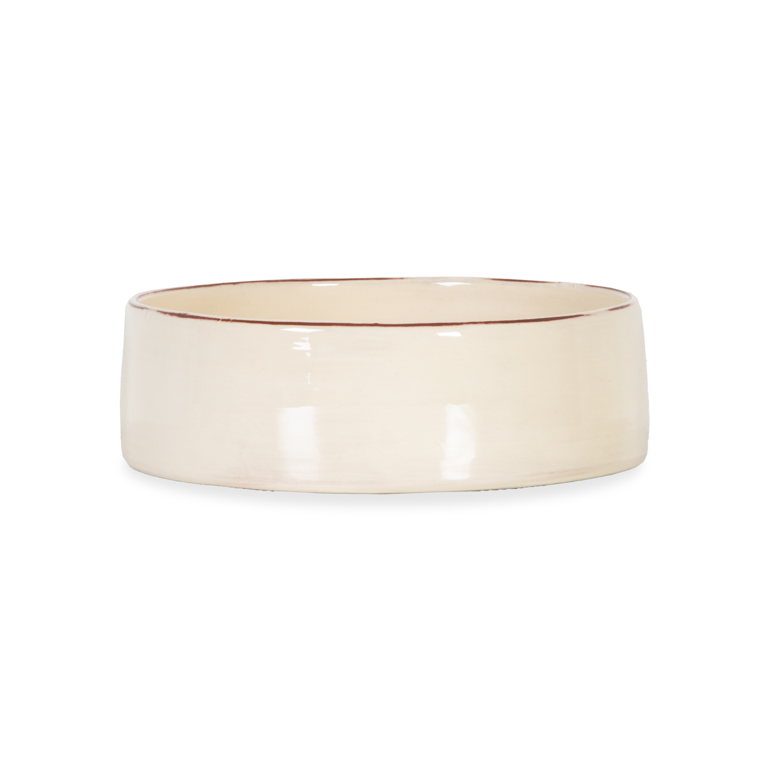 Premium White Ceramic Bowl - Durable & Stylish for Soup, Salad, Cereal - Perfect for Dining, Kitchen & Home Decor