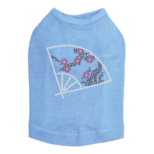 Chinese Fan Dog Tank Top - Stylish & Comfortable Pet Apparel in Multiple Colors - Perfect for Summer Walks & Outdoor Adventures