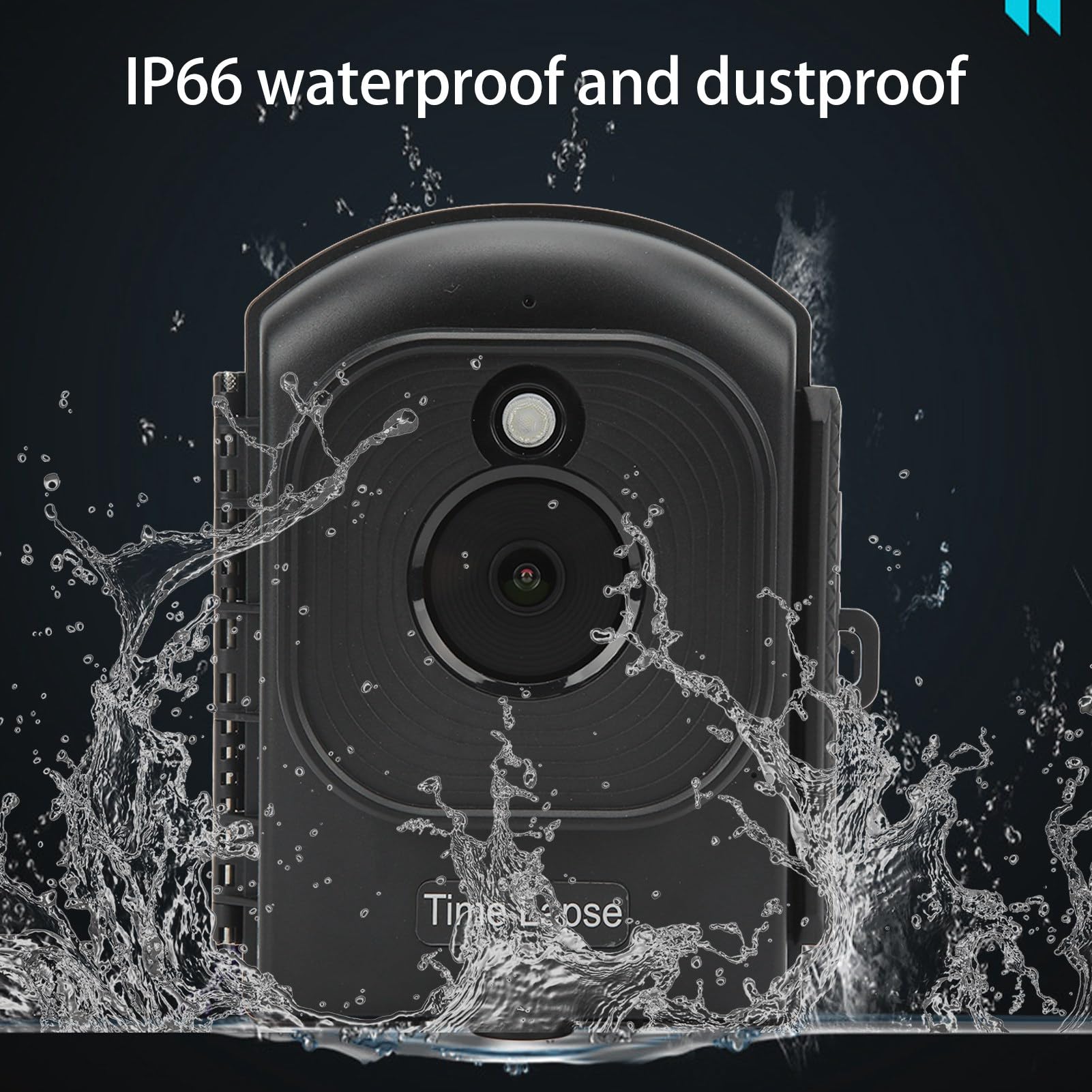 KIMISS 1080P HD Time Lapse Camera with 2.4in TFT Screen - Waterproof Action Camera for Outdoor Sports, Wide Angle Lens for Indoor/Outdoor Photography & Videography | Perfect for Hiking, Cycling, Travel Vlogging and Home Security Monitoring